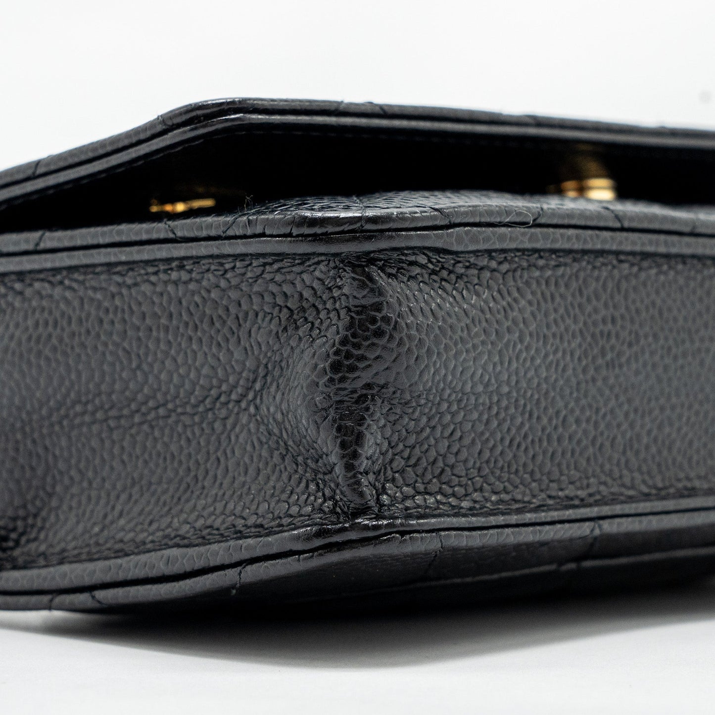CHANEL Classic Wallet On Chain Caviar Black