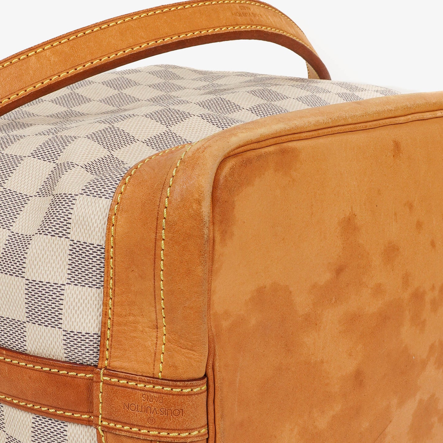 Louis Vuitton Noé Grande GM Damier Azur Canvas Shoulder Bag