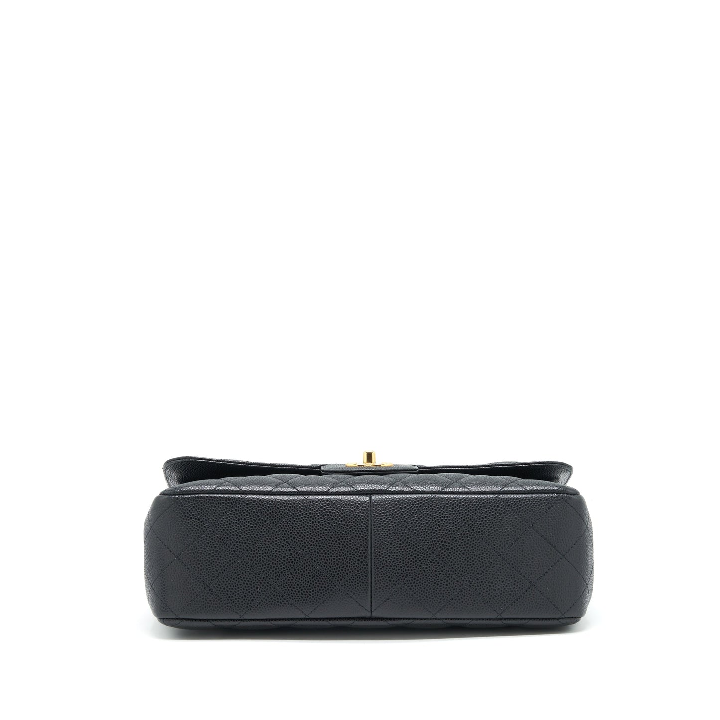Chanel Classic Jumbo Double Flap Bag Caviar Black L