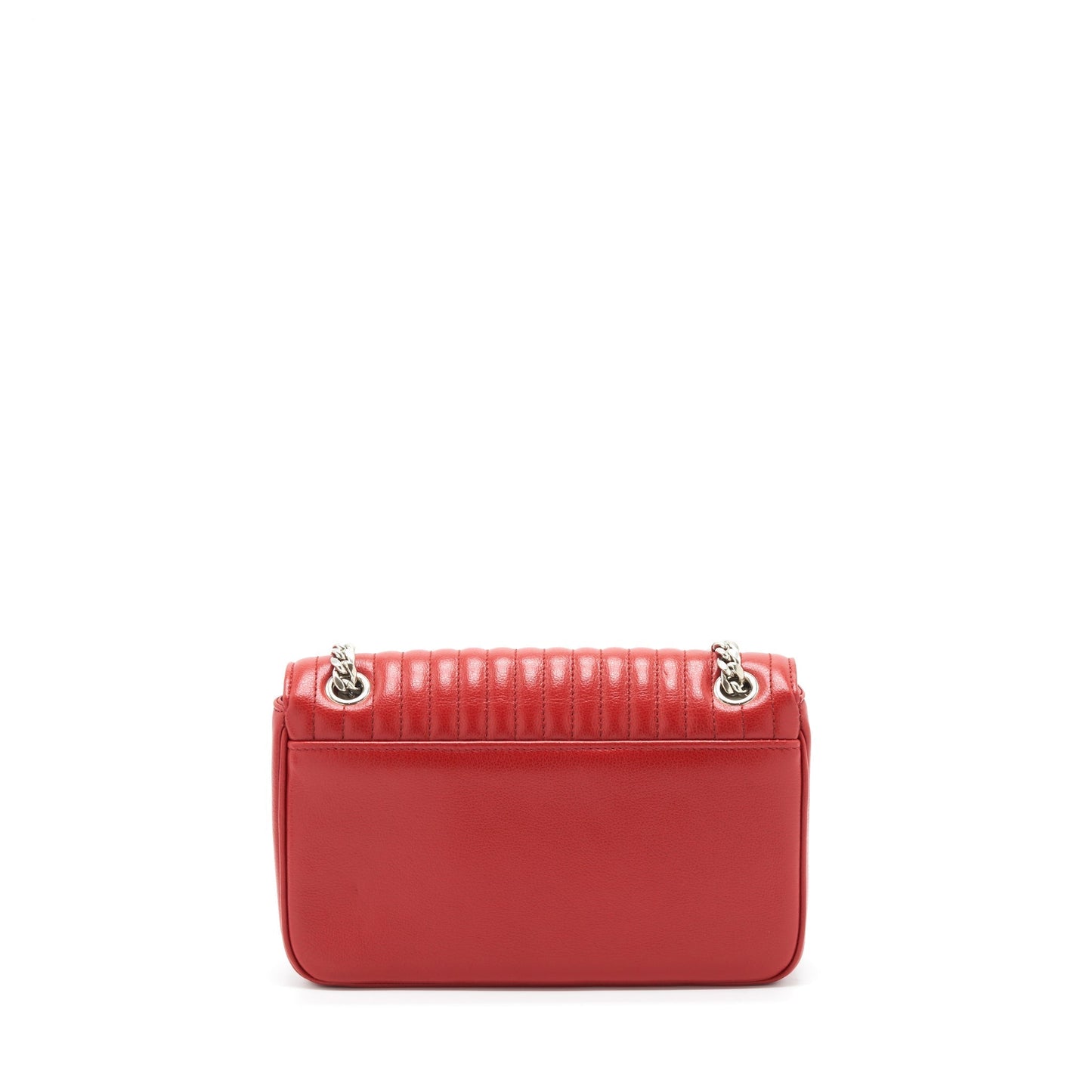 Prada GlacÃ© Crossbody Purse Calfskin Red