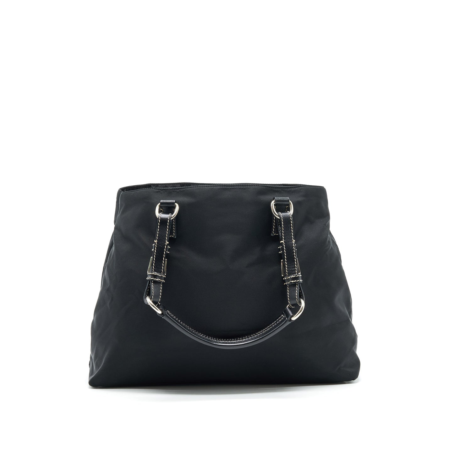 PRADA NYLON SHOULDER Purse BLACK