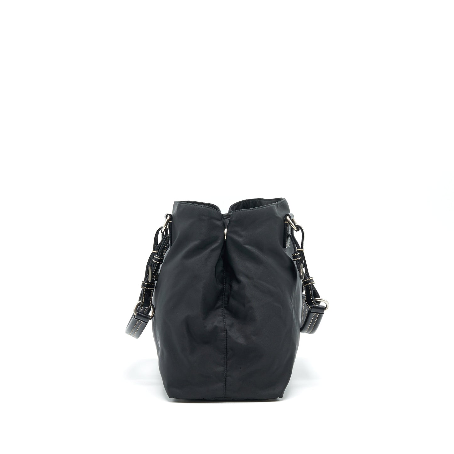 PRADA NYLON SHOULDER Purse BLACK