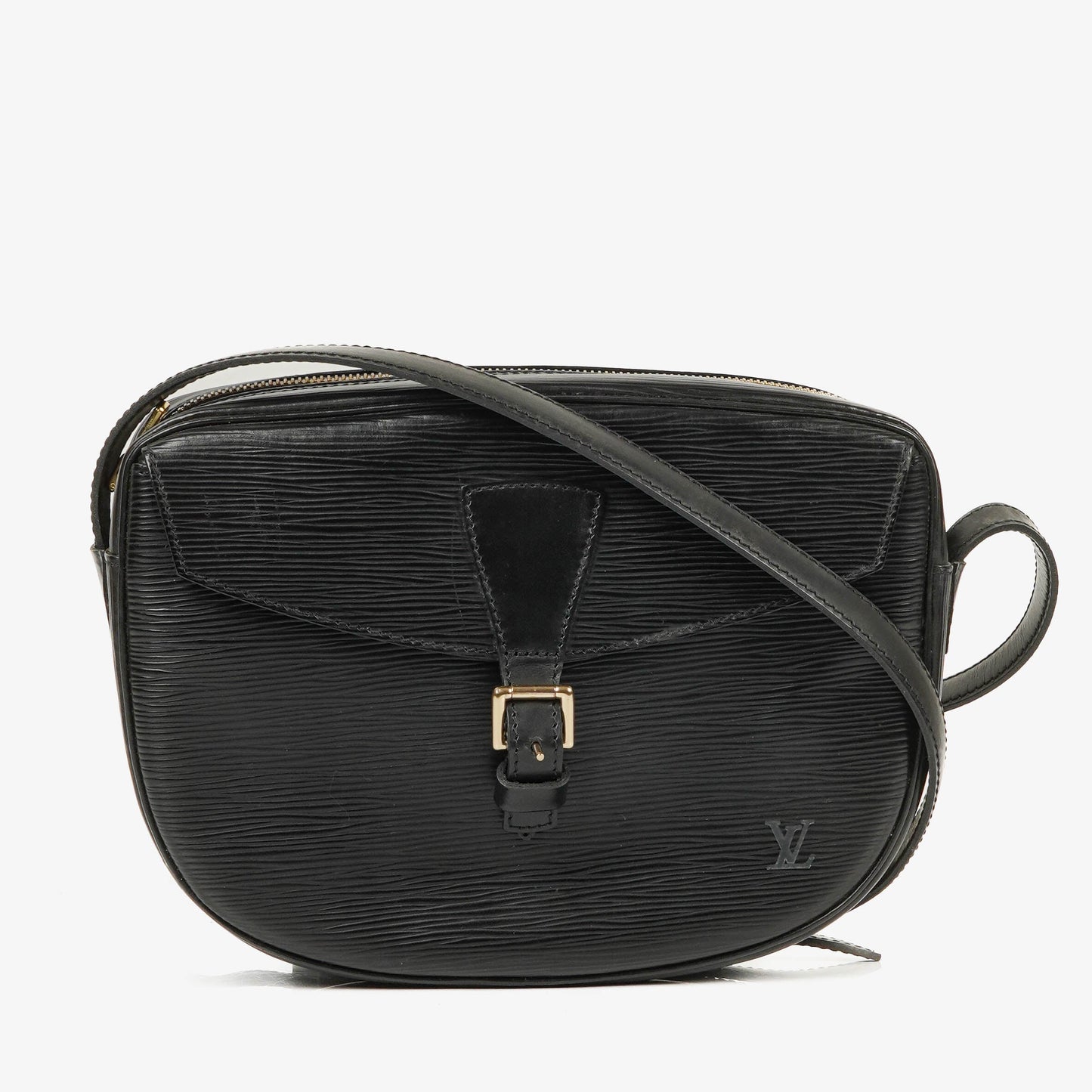 Louis Vuitton Jeune Fille MM Black EPI Leather Shoulder/Crossbody Bag
