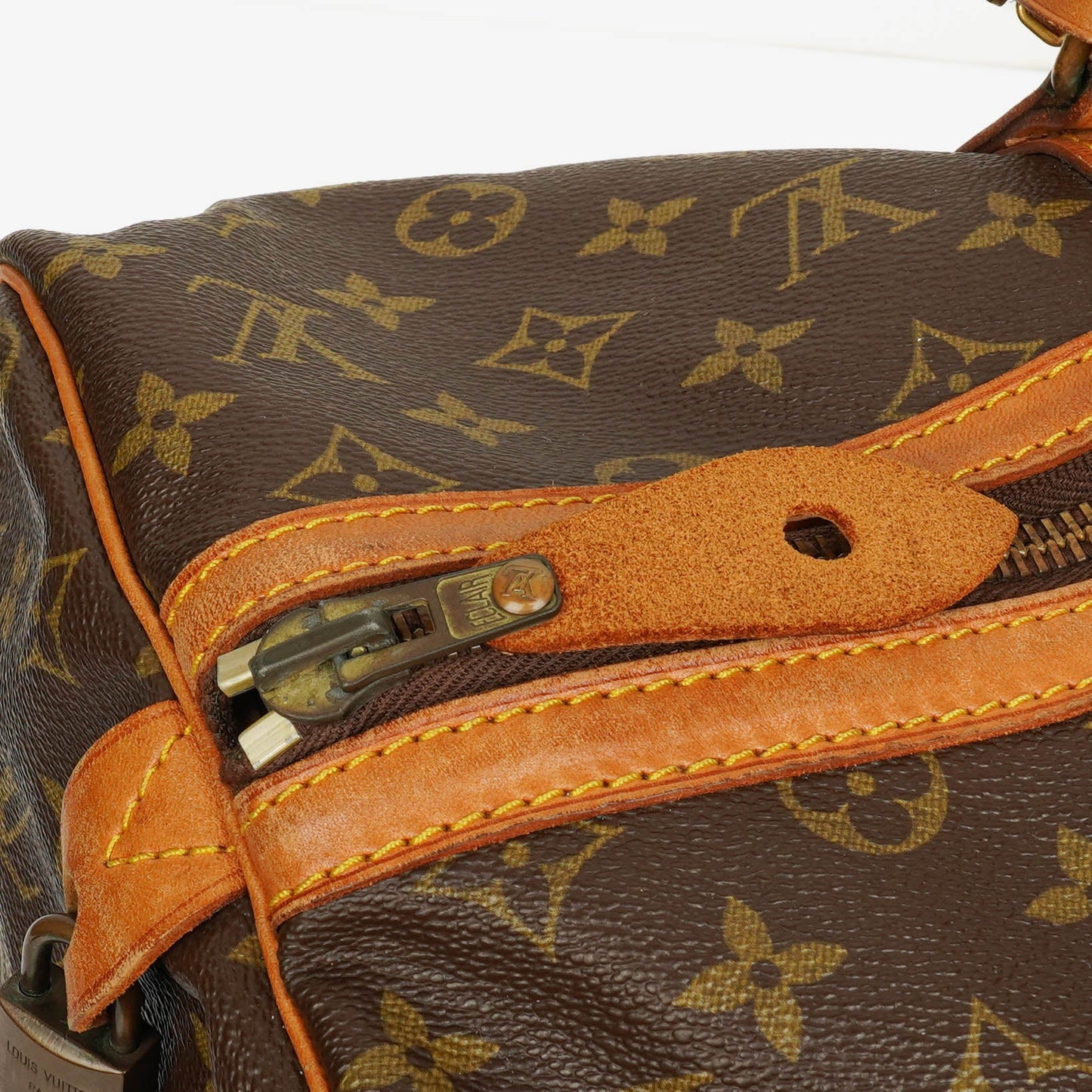 Louis Vuitton Sac Souple 45 Monogram Canvas Travel Bag