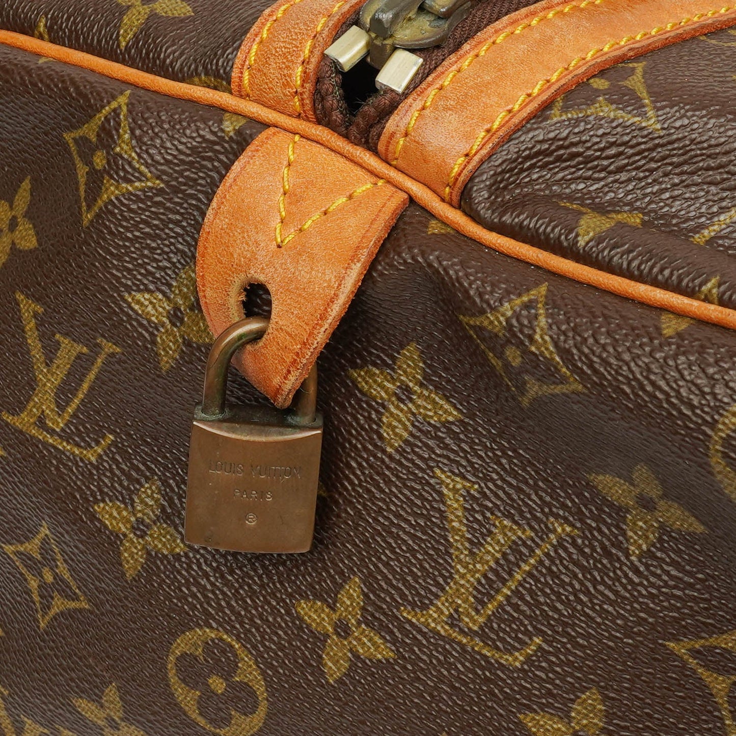 Louis Vuitton Sac Souple 45 Monogram Canvas Travel Bag