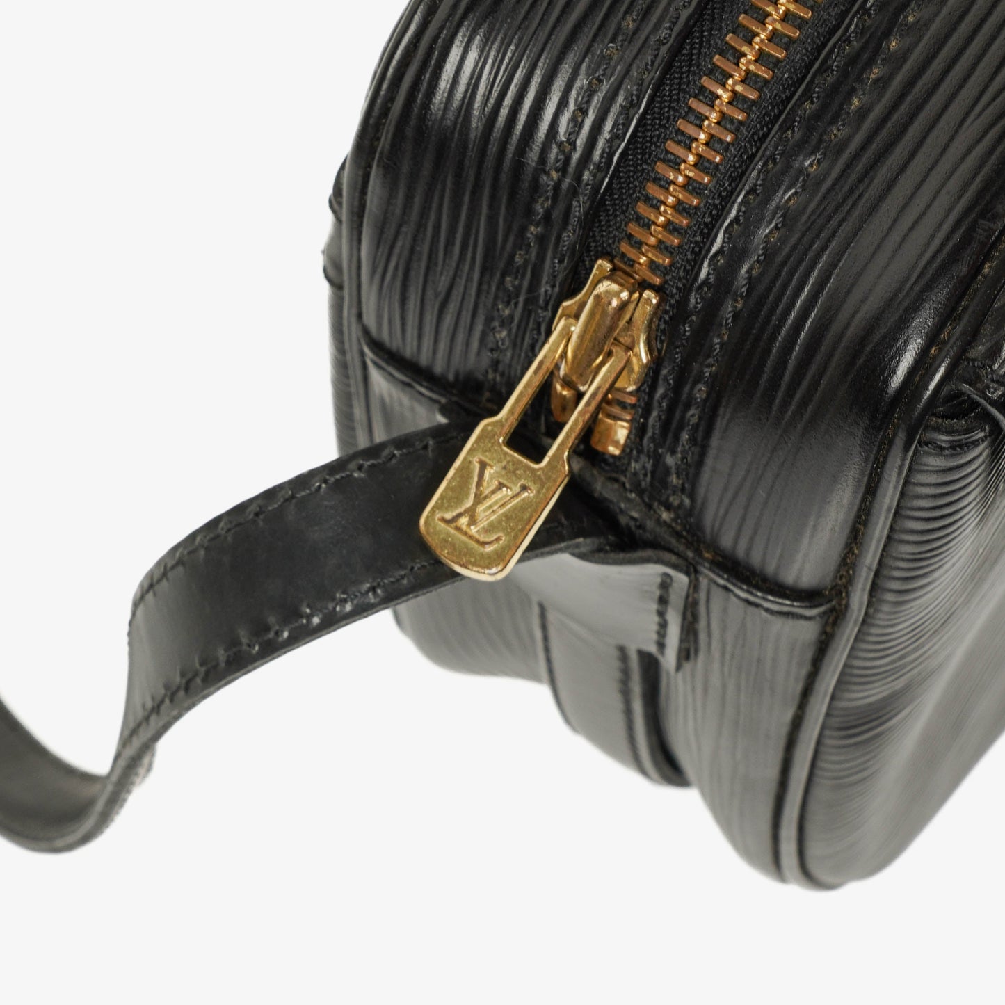 Louis Vuitton Jeune Fille MM Black EPI Leather Shoulder/Crossbody Bag