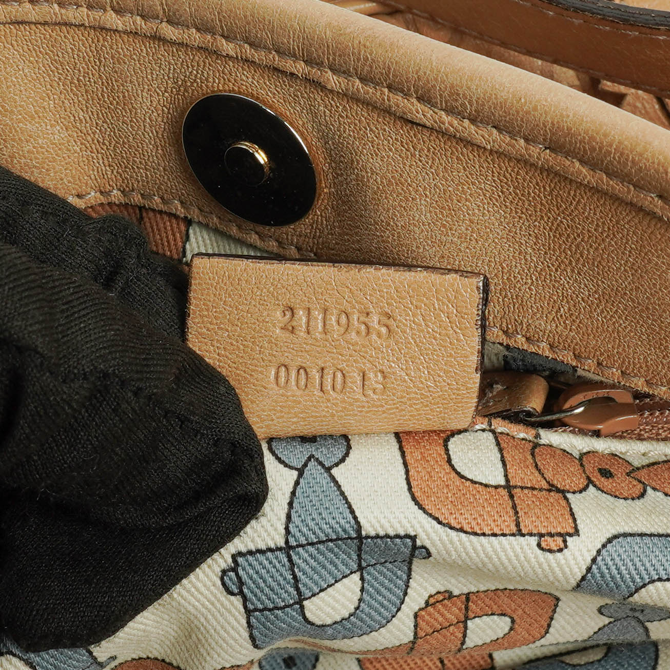 Gucci Guccissima Tribeca Tassel Tote Bag