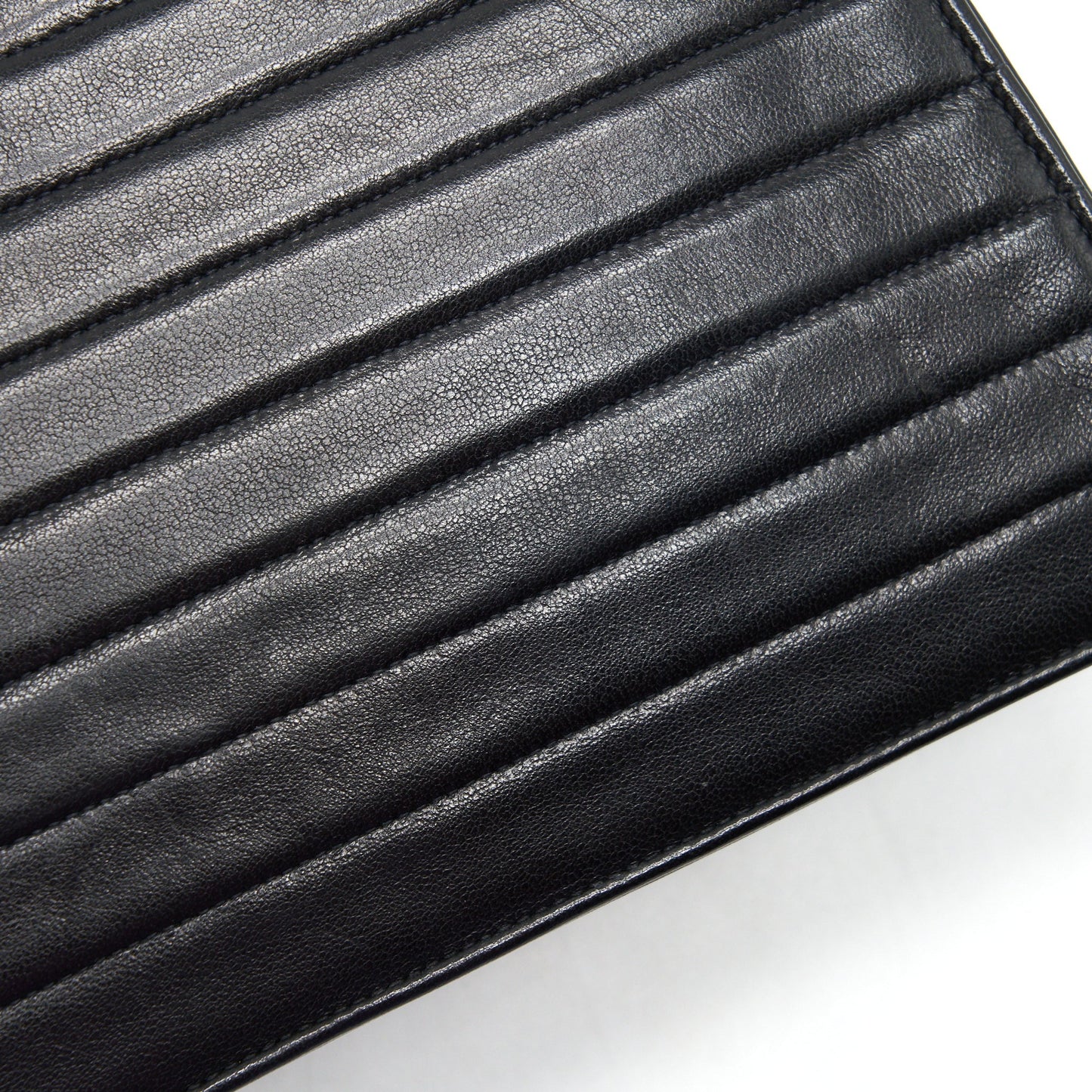 Chanel  Kelly Flap Bag With Long Strap Black 24k