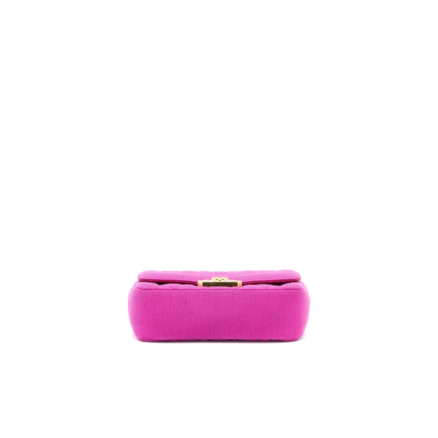 Chanel Seasonal Mini Flap Bag Fabric Pink L