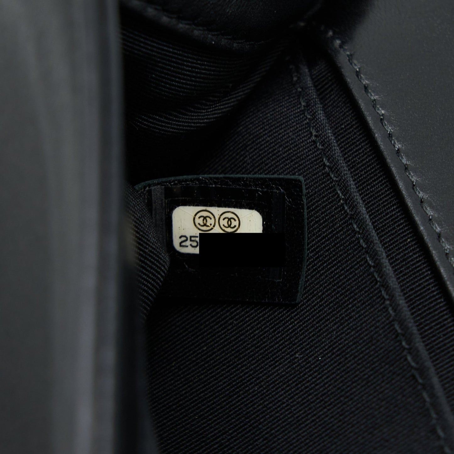 Chanel Medium Boy Bag Limited Lambskin Black/White