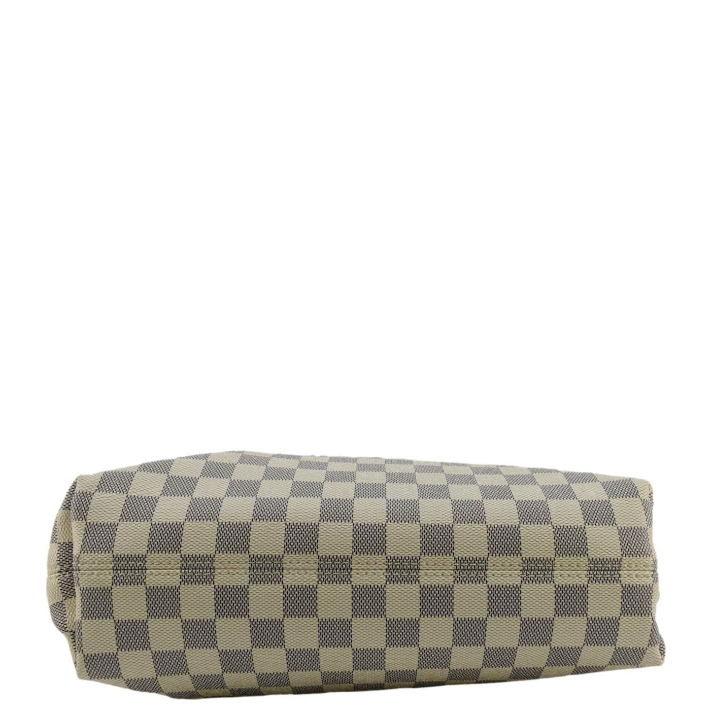 LOUIS VUITTON Graceful PM Damier Azur Shoulder Bag Rose Ballerine
