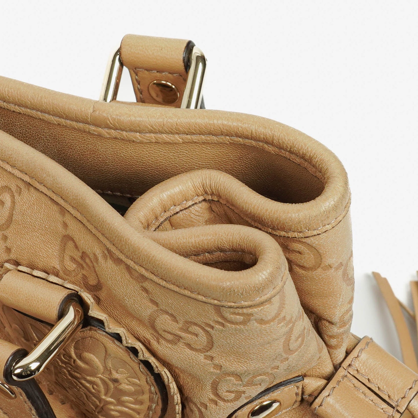 Gucci Guccissima Tribeca Tassel Tote Bag