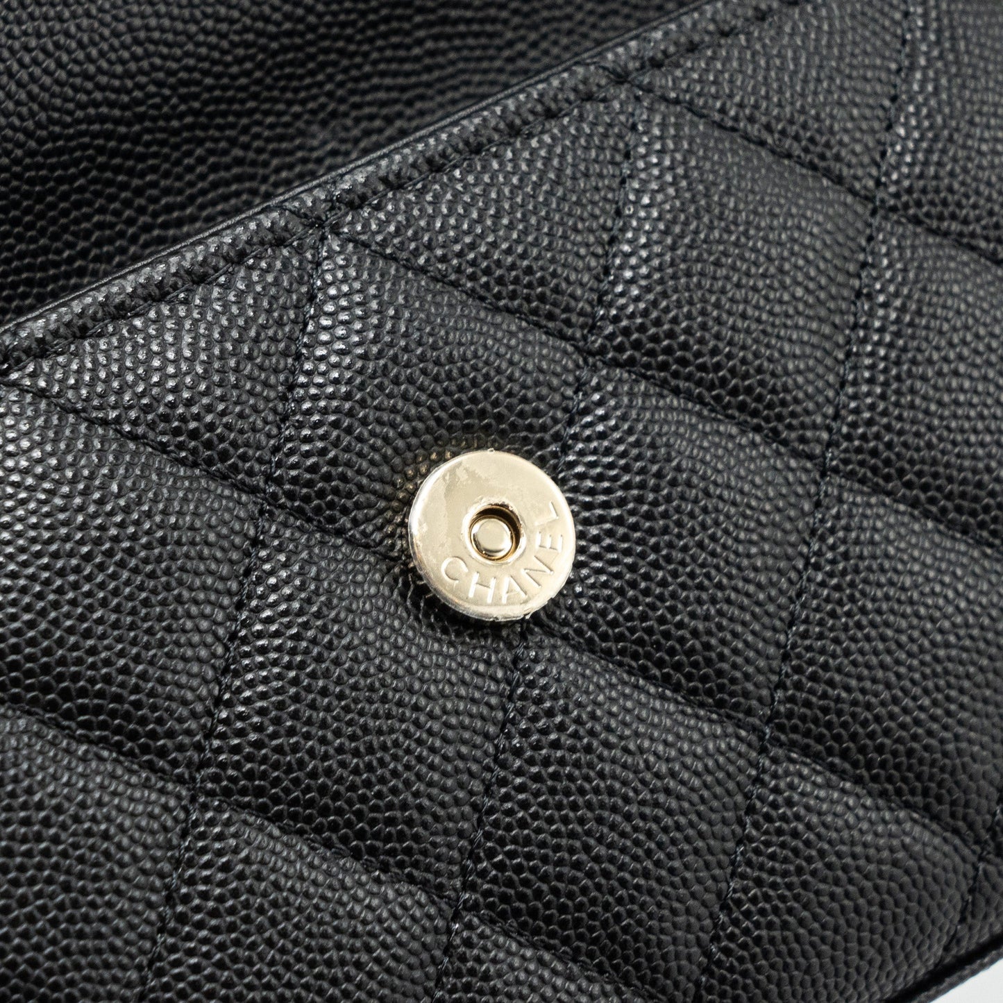 Chanel 23P Top Handle Mini Flap Bag Caviar Black L (Microchip)