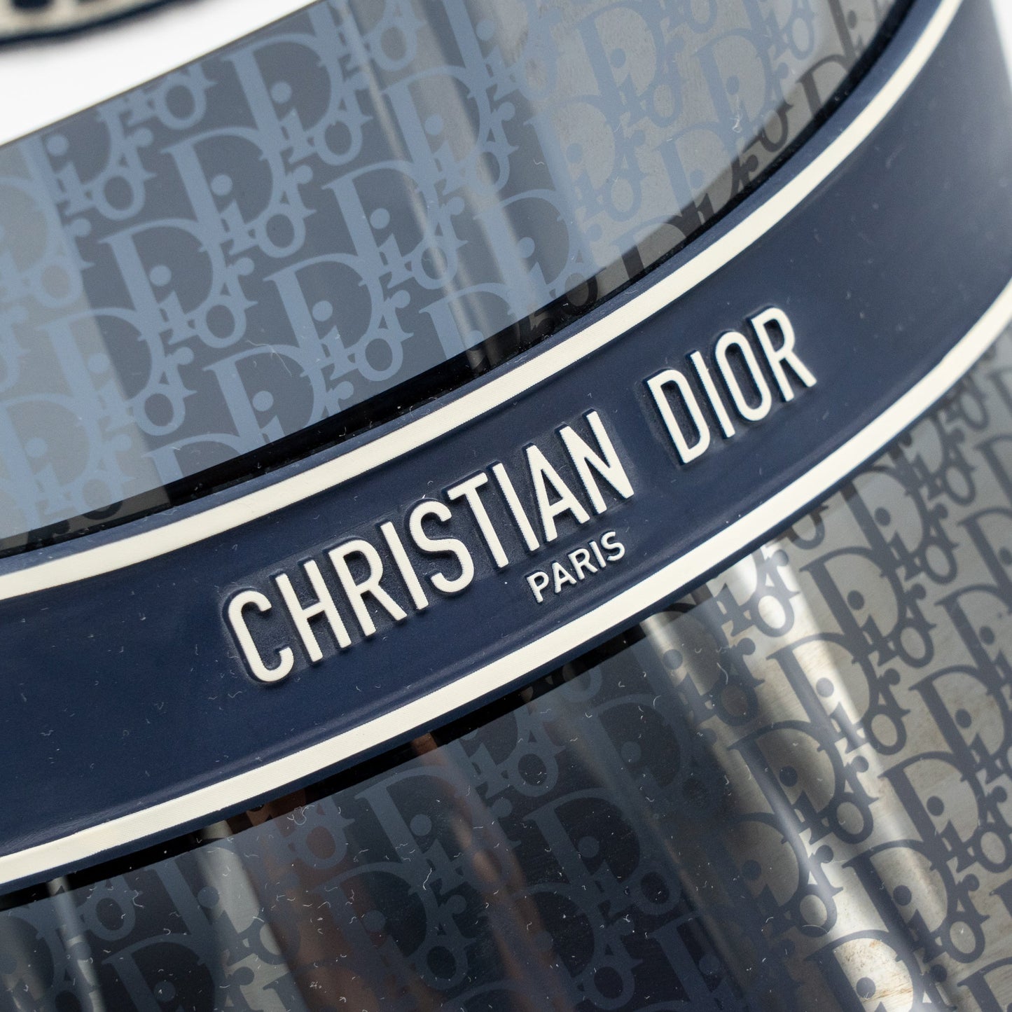 DiorClub V1U Visor Blue Dior Oblique
