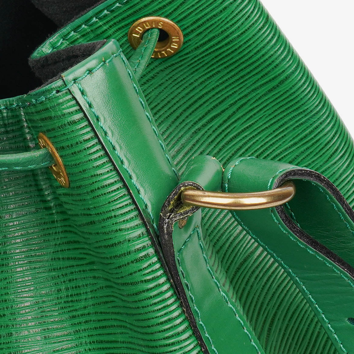 Louis Vuitton Noe Grande GM Green Epi Leather Shoulder Bag