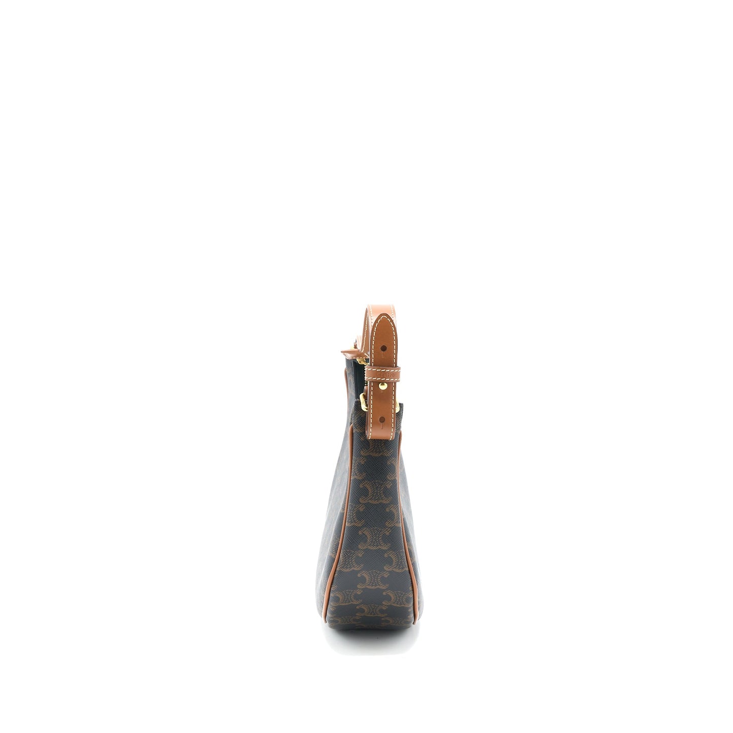 Celine Ava Purse Triophe Canvas/Calfskin Tan