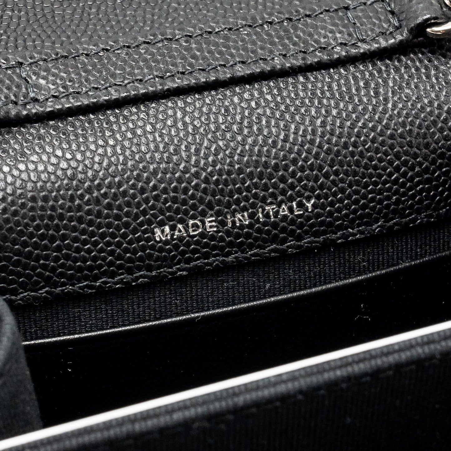 Chanel 22s Mini Clutch With Chain Caviar Black