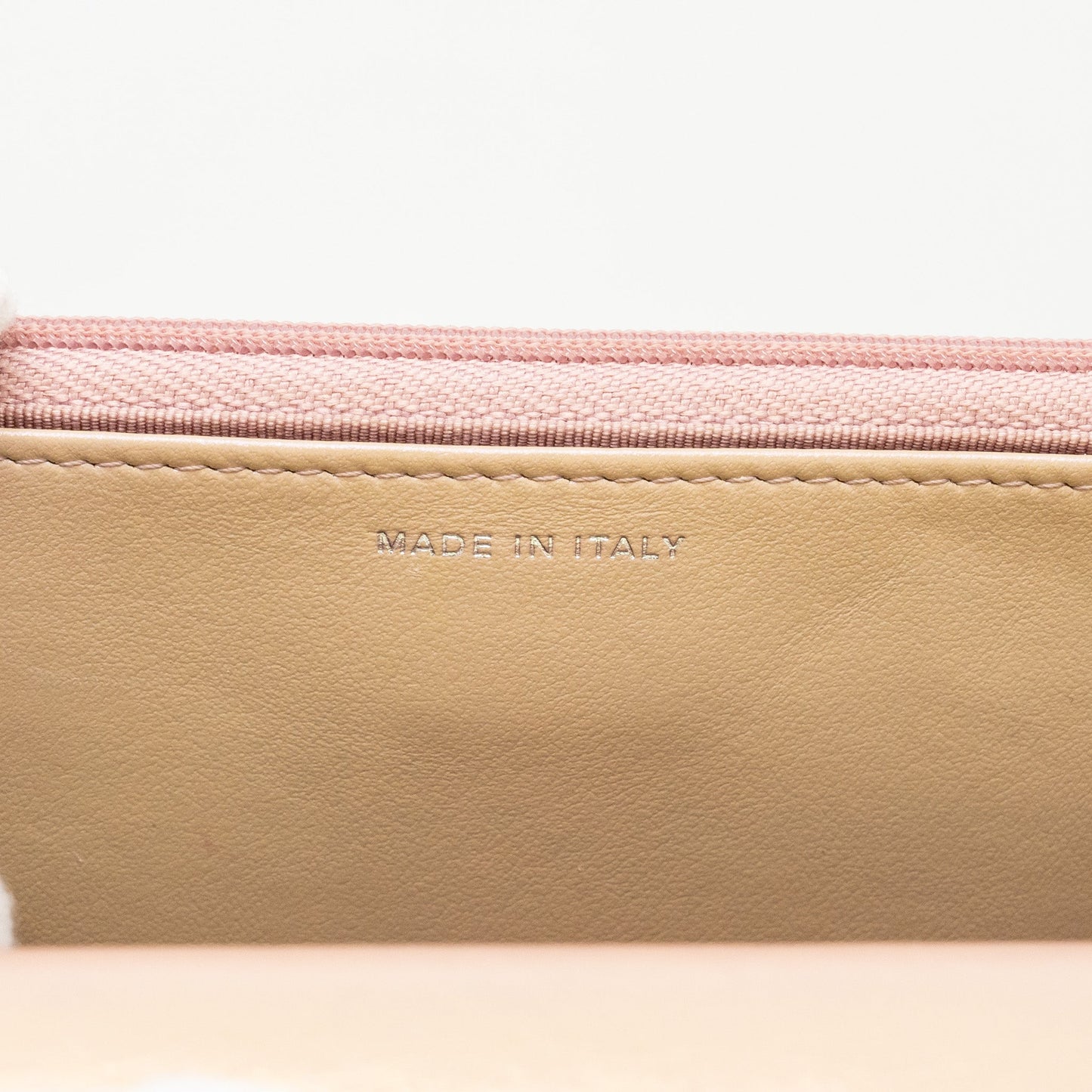 Chanel Classic Wallet on Chain Lambskin Iridescent Pink  (Microchip)