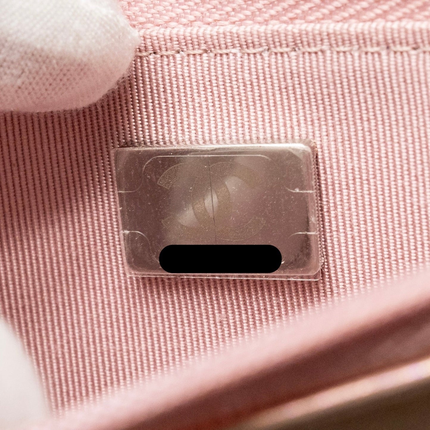 Chanel Classic Wallet on Chain Lambskin Iridescent Pink  (Microchip)