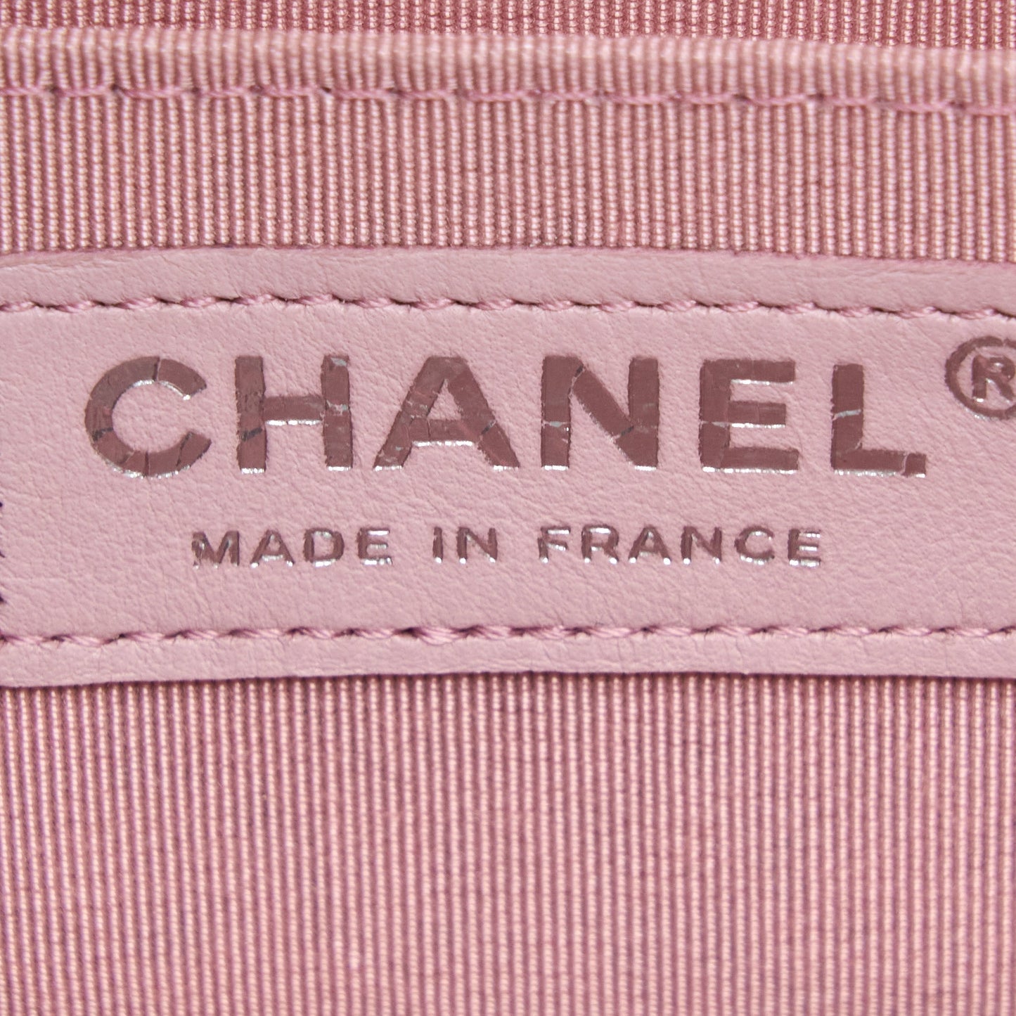 Chanel Seasonal Mini Rectangular Flap Bag Tweed Pink/Multicolour