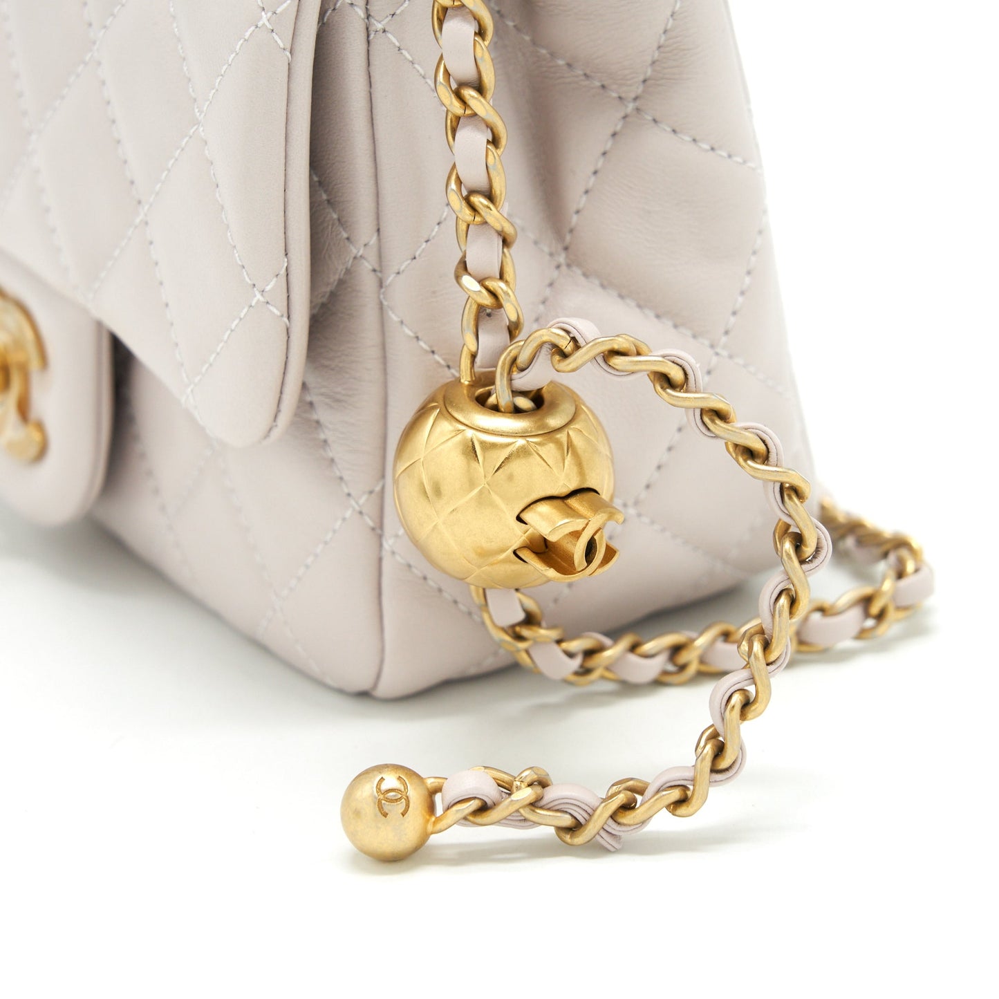 Chanel Pearl Crush Lambskin Light Purple