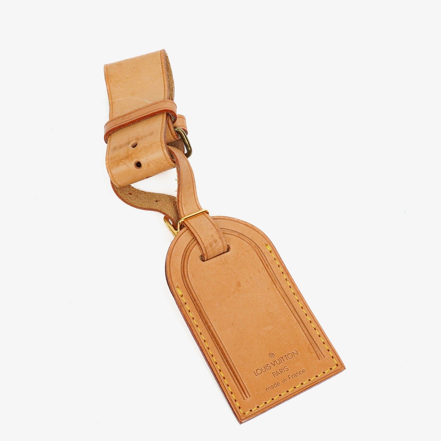 Louis Vuitton Leather Name Tag And Handles Holder