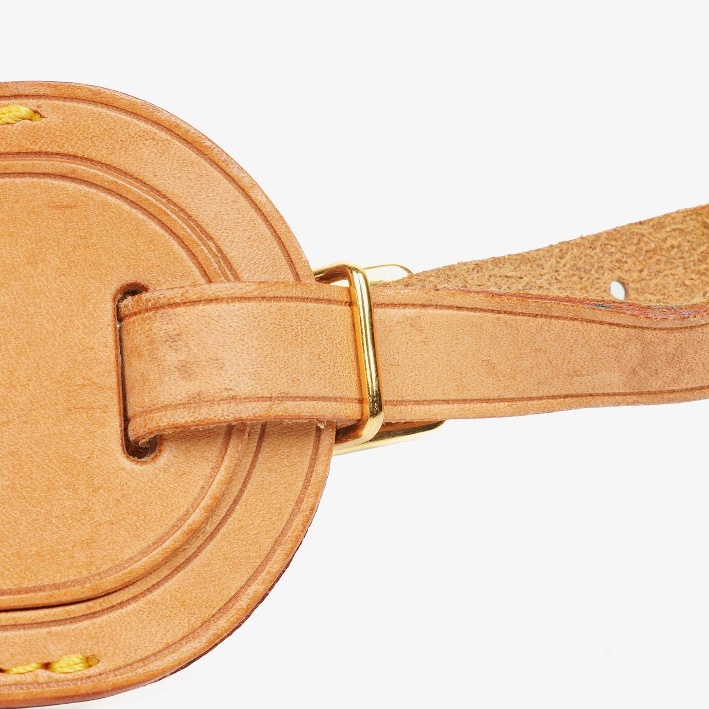 Louis Vuitton Leather Name Tag And Handles Holder