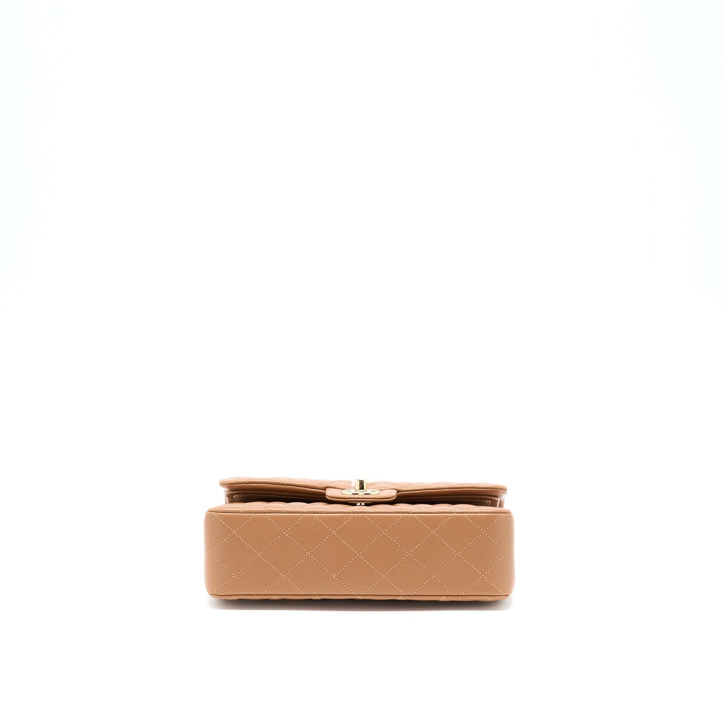 Chanel 22S Small Classic Flap Bag Lambskin Caramel L