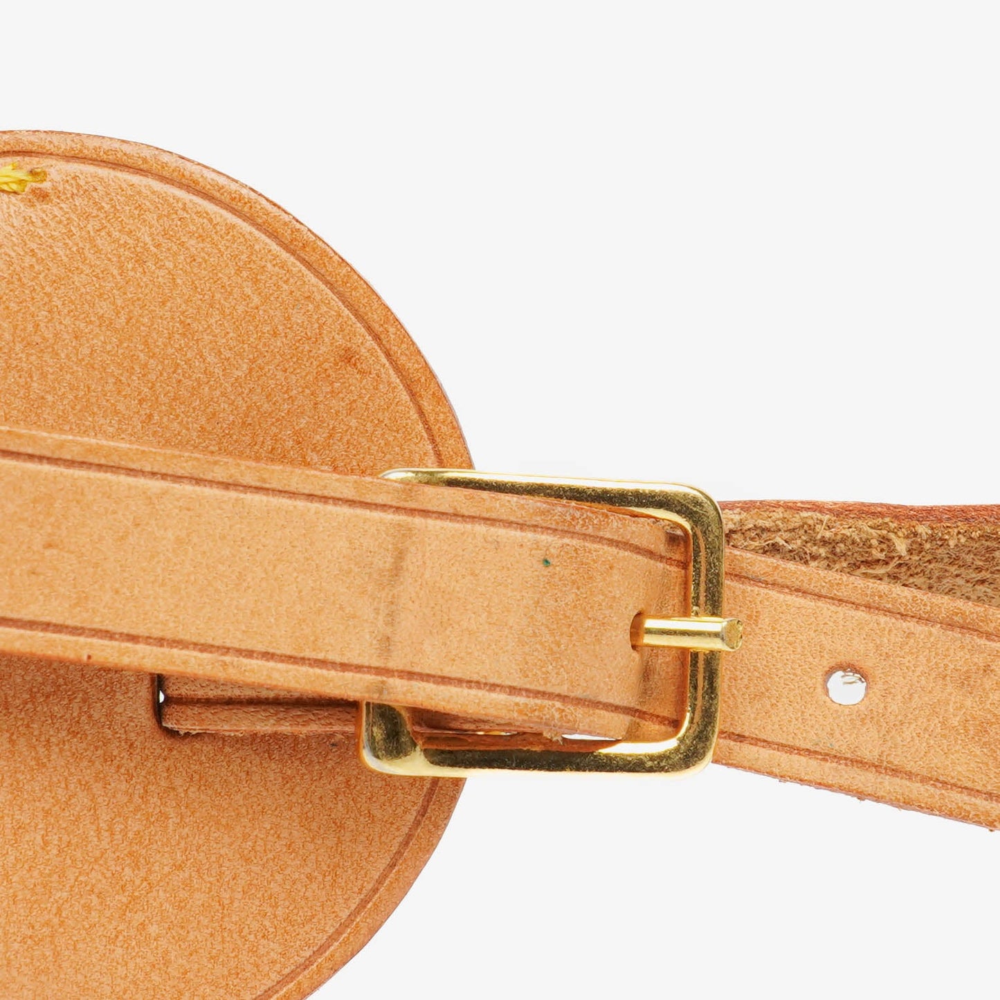 Louis Vuitton Leather Name Tag And Handles Holder