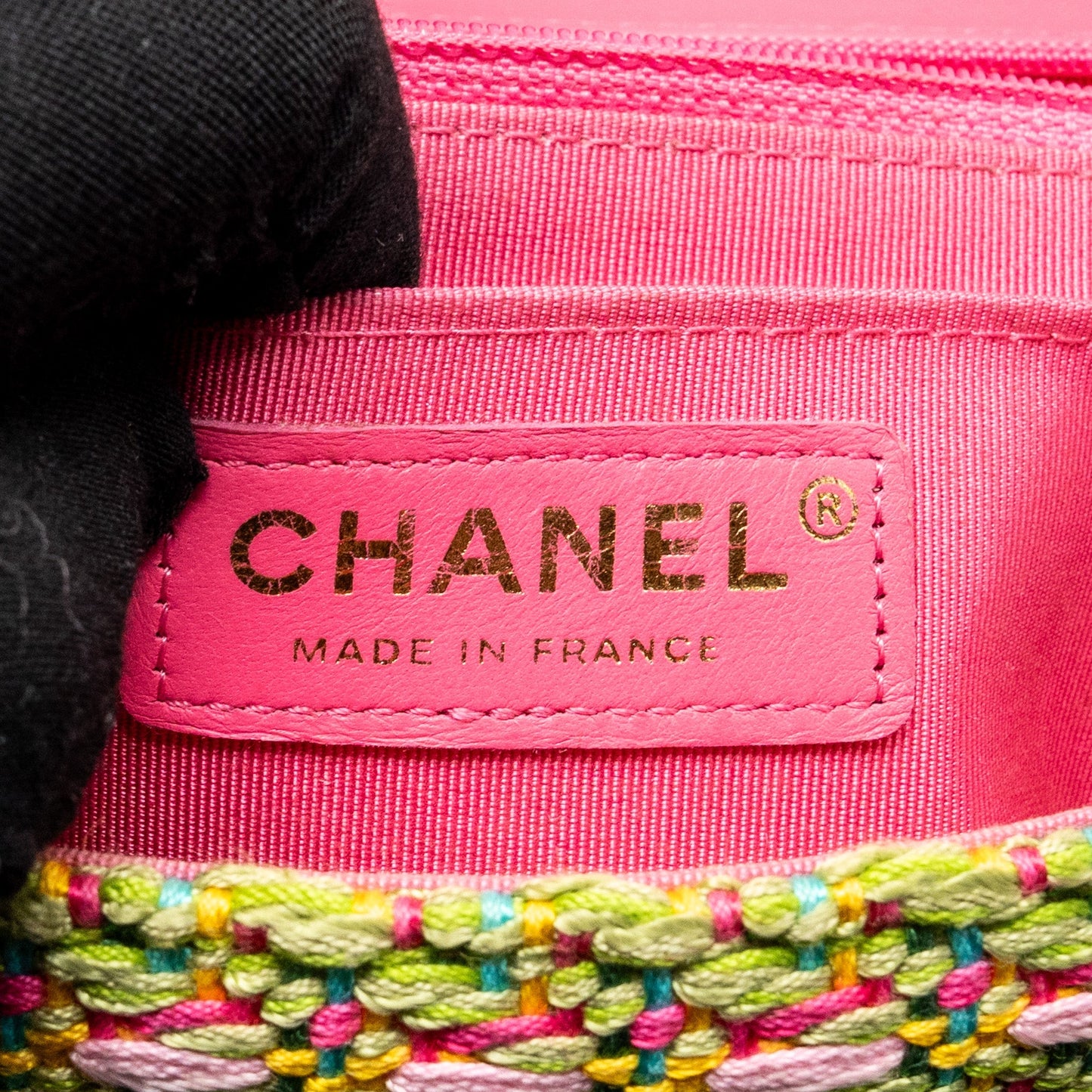 Chanel 21C Mini Rectangular Flap Bag Tweed Multicolour