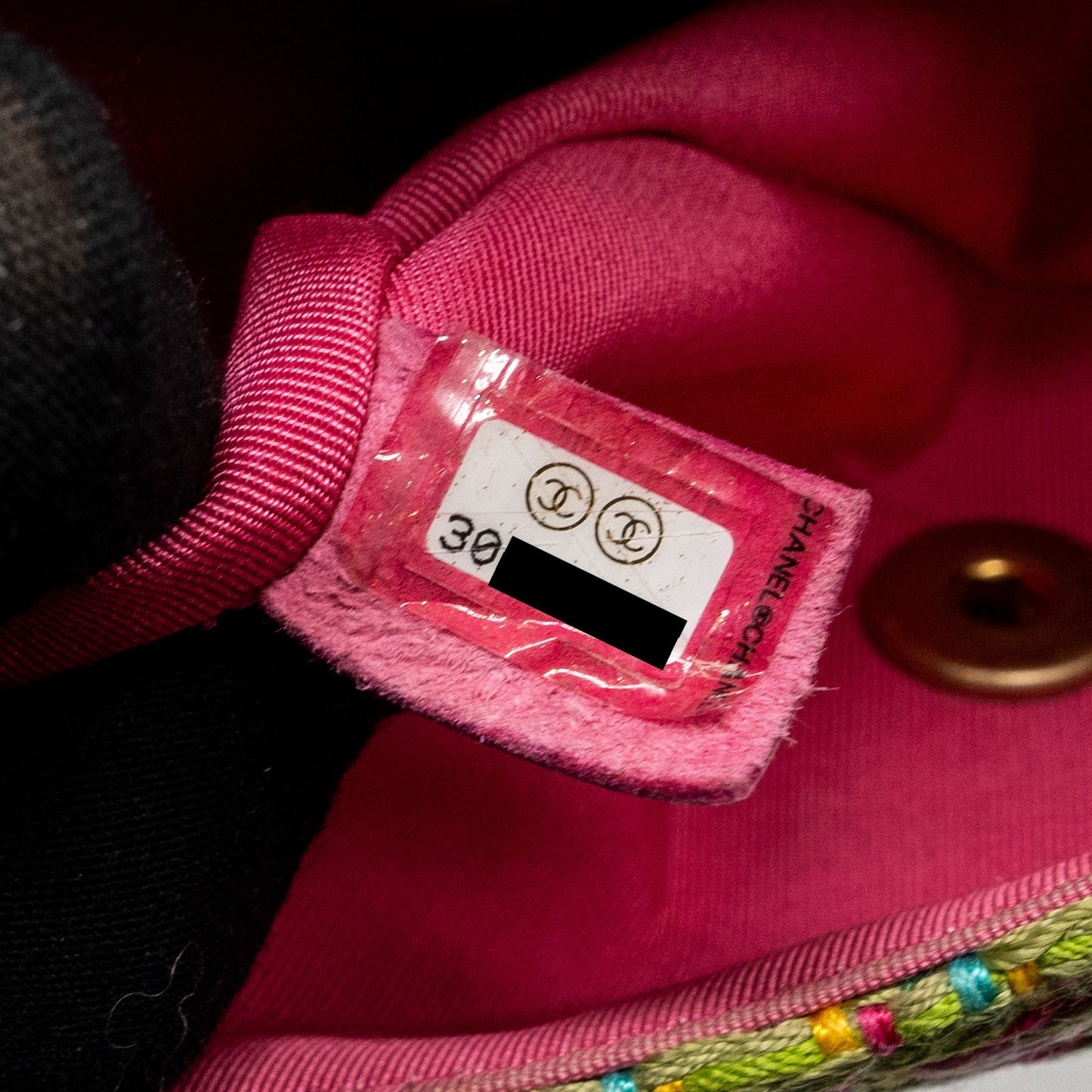 Chanel 21C Mini Rectangular Flap Bag Tweed Multicolour