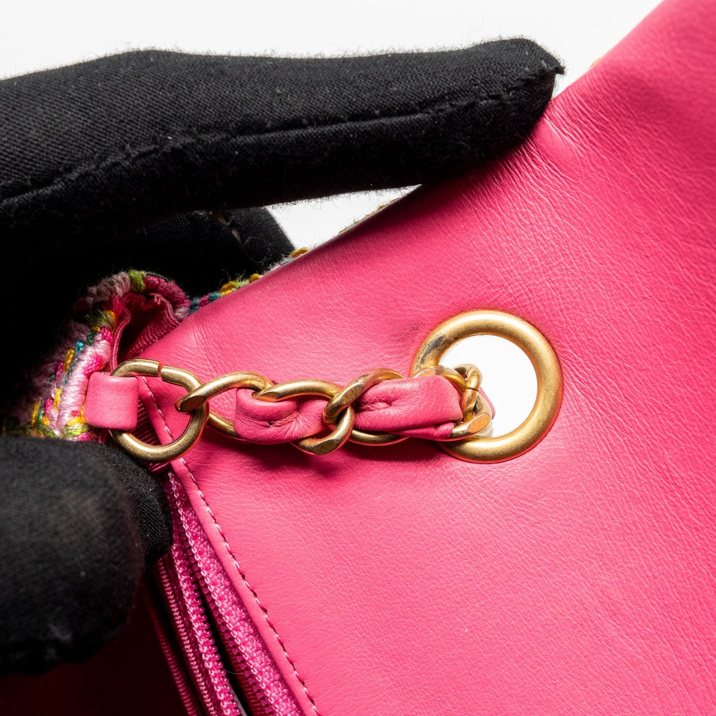 Chanel 21C Mini Rectangular Flap Bag Tweed Multicolour