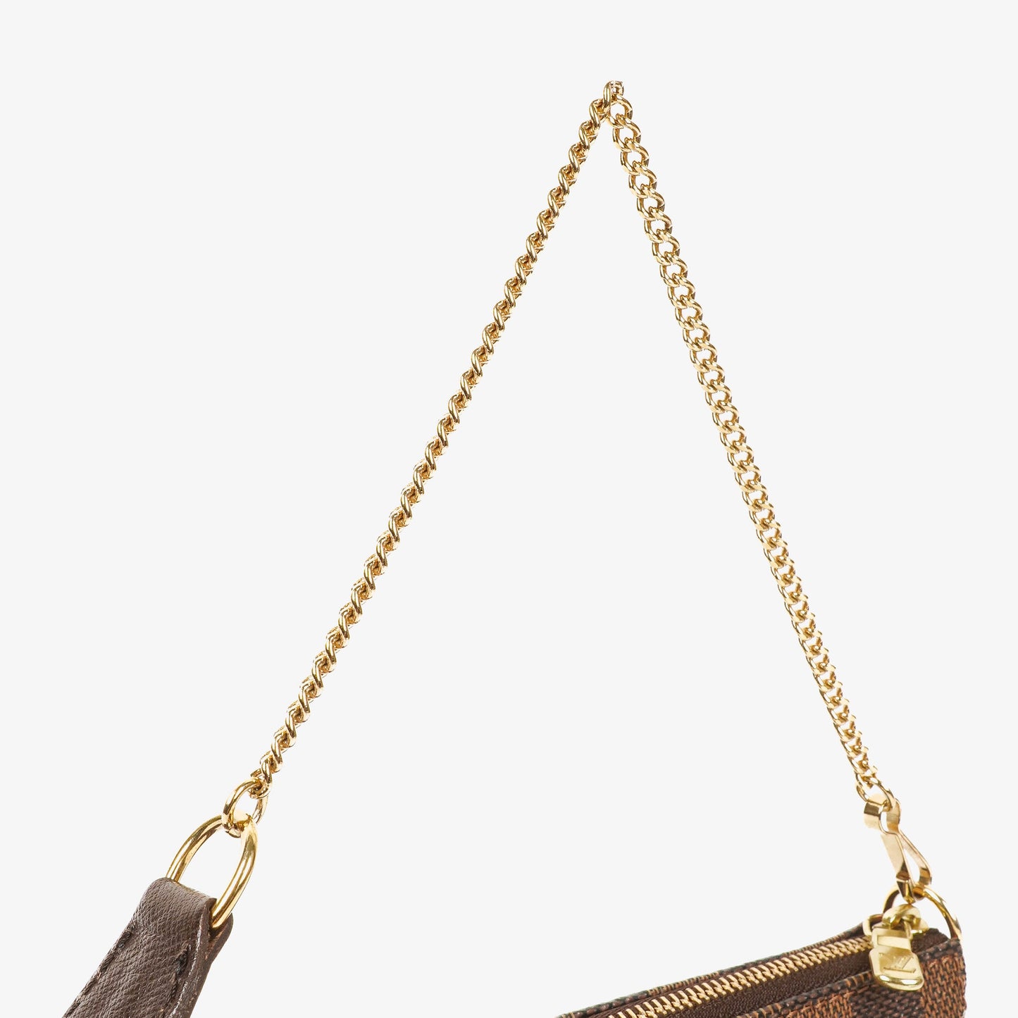 Louis Vuitton Mini Pochette Damier Ebene Canvas