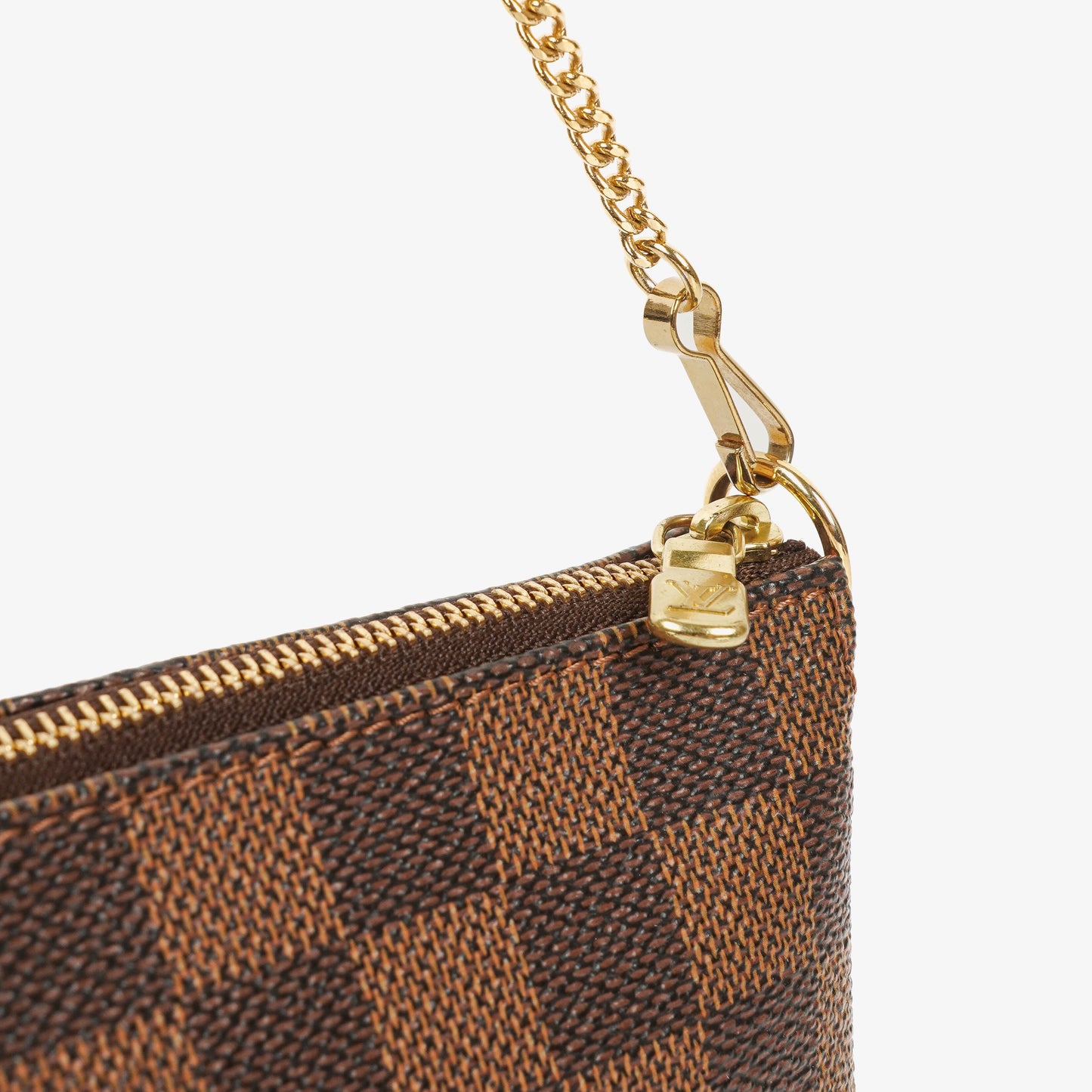Louis Vuitton Mini Pochette Damier Ebene Canvas