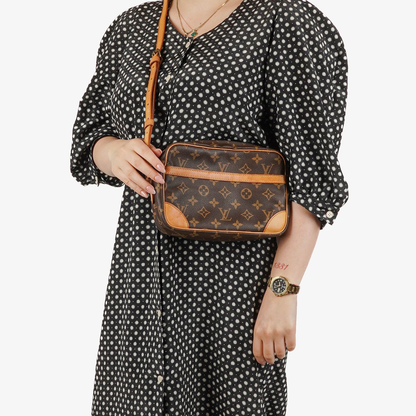 Louis Vuitton Trocadero 25 Monogram Canvas Bag