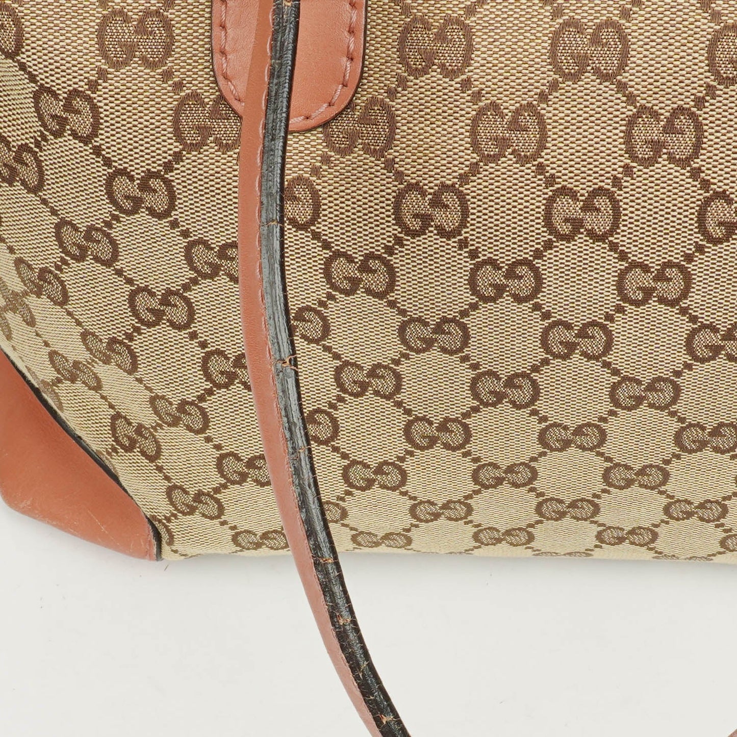 Gucci GG Canvas Heart Bit Tote Bag
