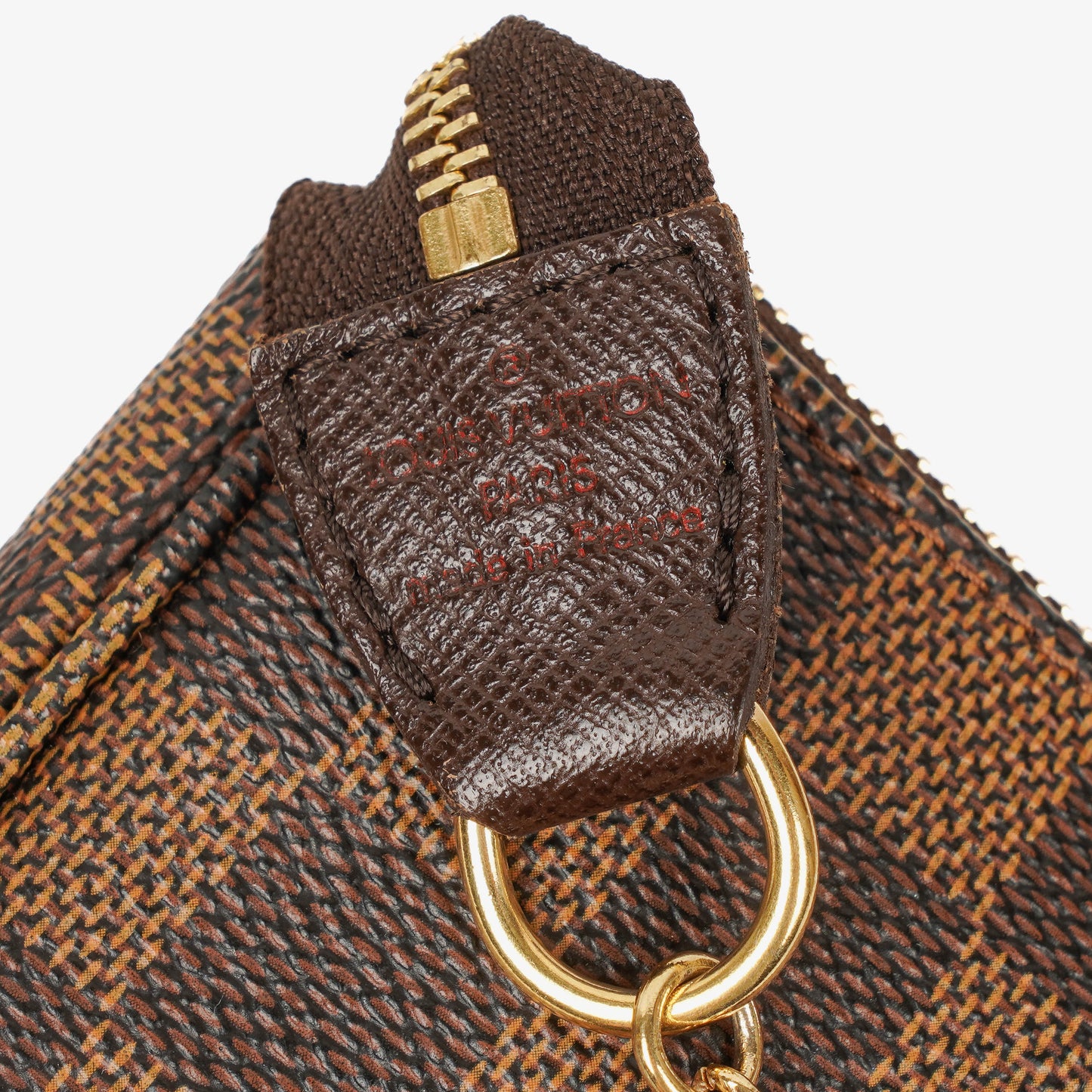 Louis Vuitton Mini Pochette Damier Ebene Canvas