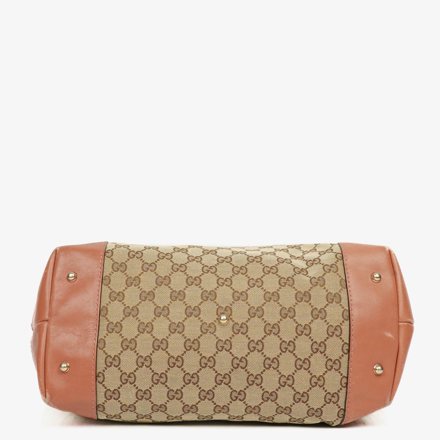 Gucci GG Canvas Heart Bit Tote Bag