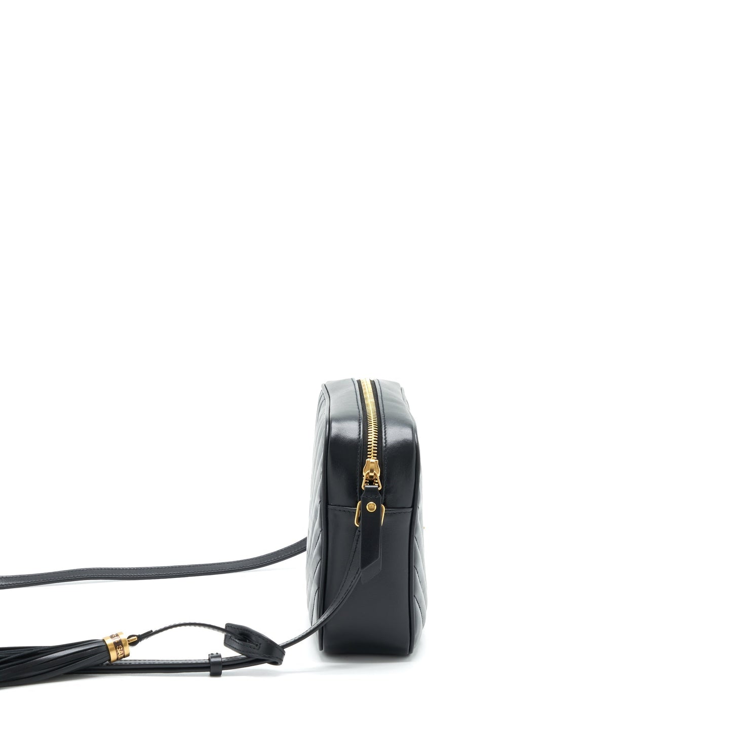 Saint Laurent/ Lou Camera Purse Calfskin Black