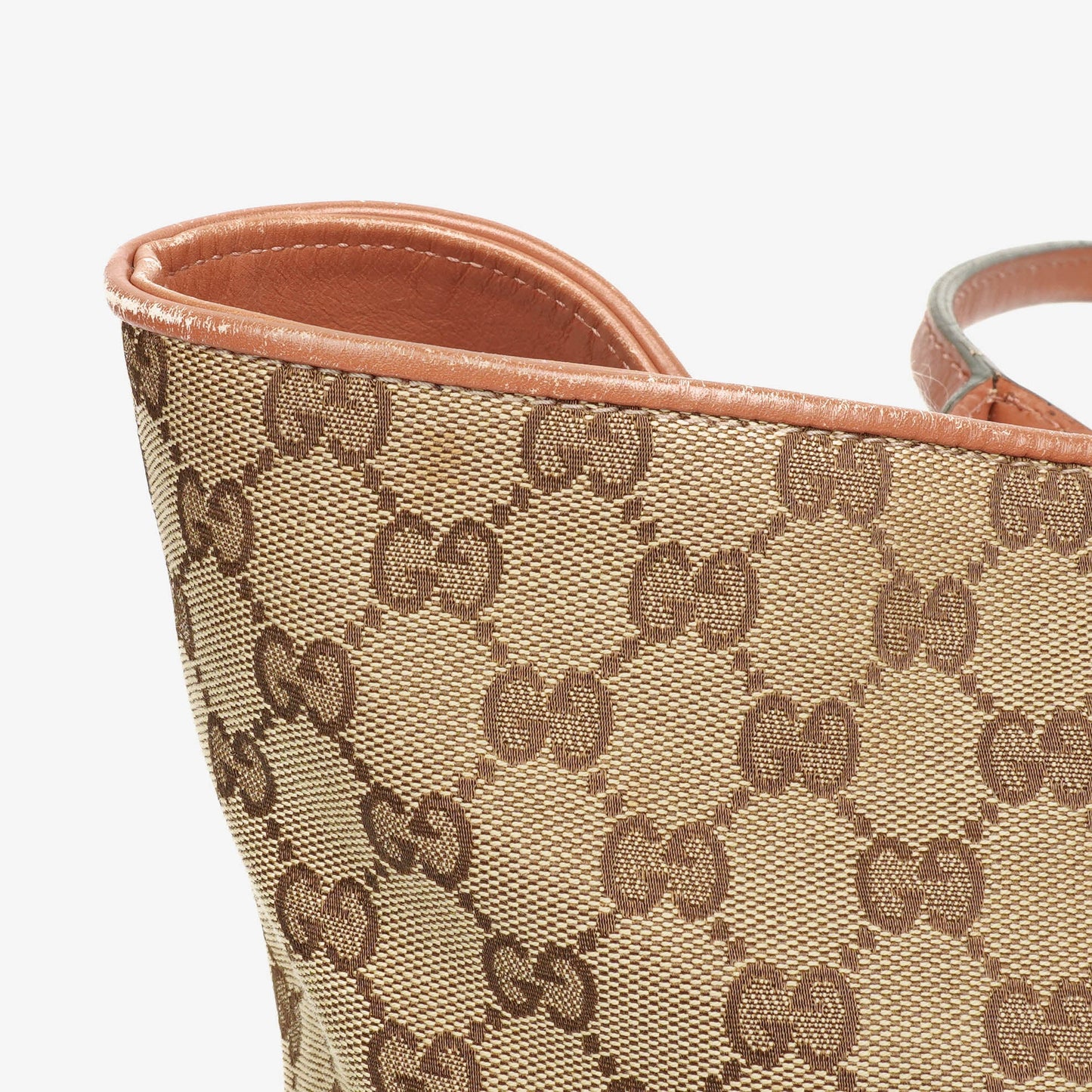 Gucci GG Canvas Heart Bit Tote Bag