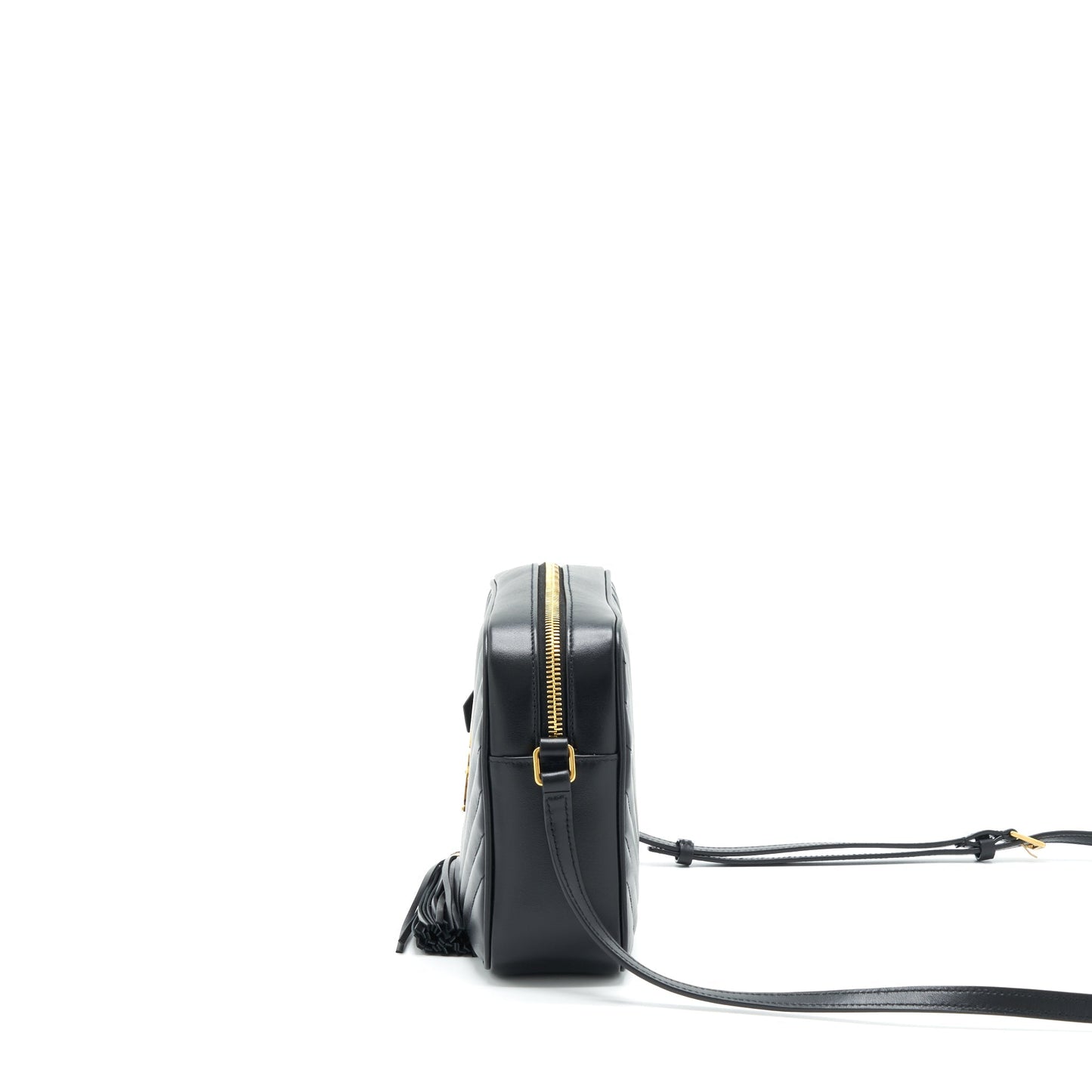 Saint Laurent/ Lou Camera Purse Calfskin Black
