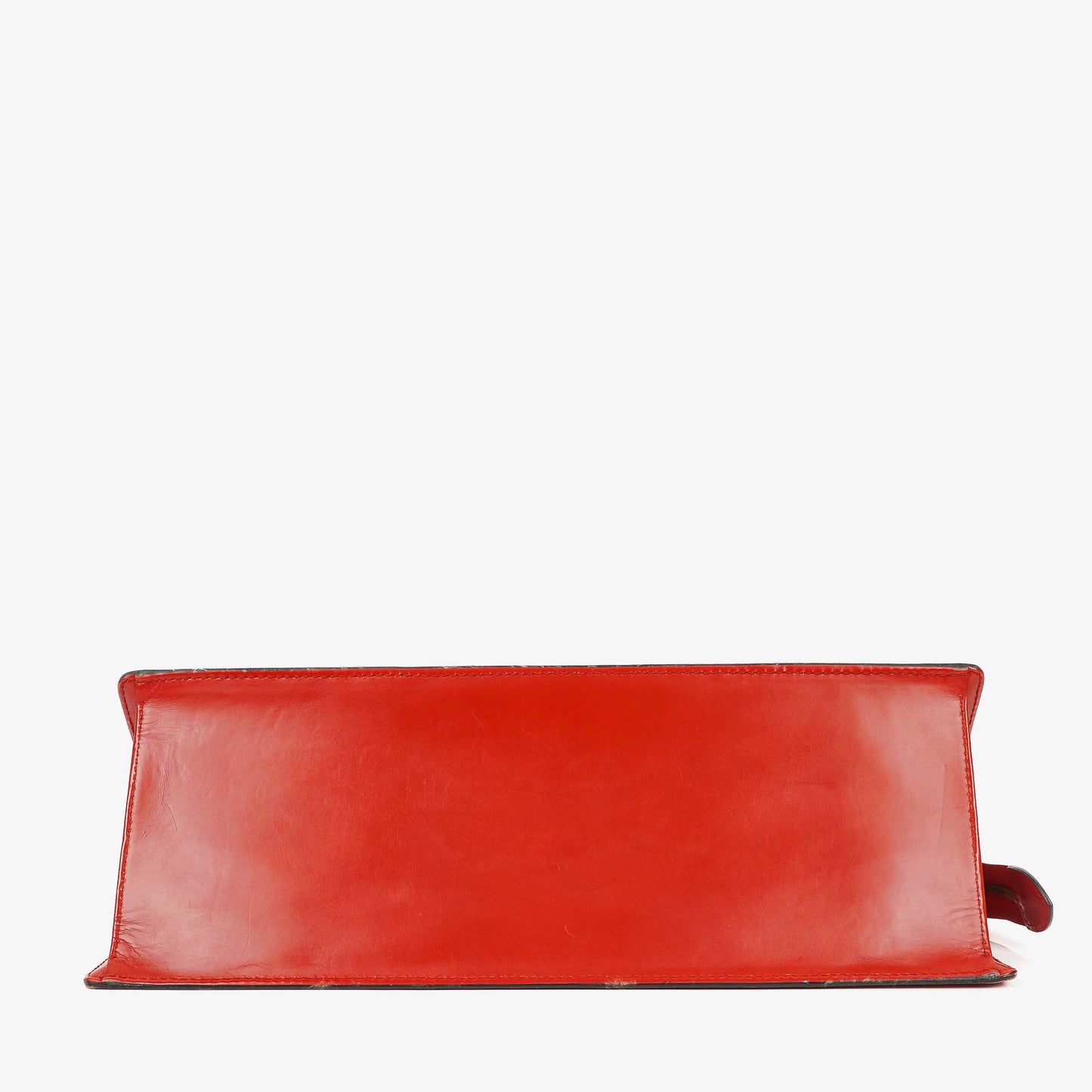 Louis Vuitton Triangle Red EPI Leather Handbag