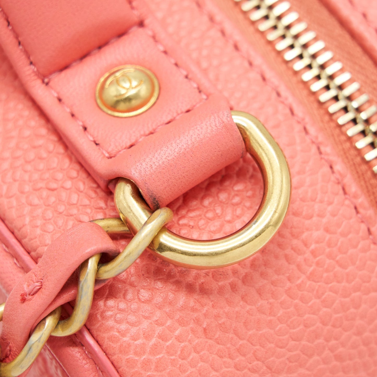 Chanel Vanity Case Medium Caviar Pink