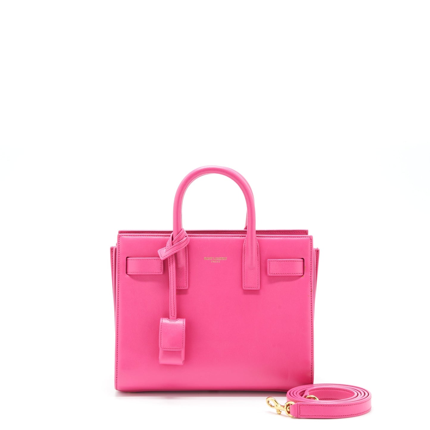 Saint Laurent/ Nano Sac De Jour Nano Calfskin Pink