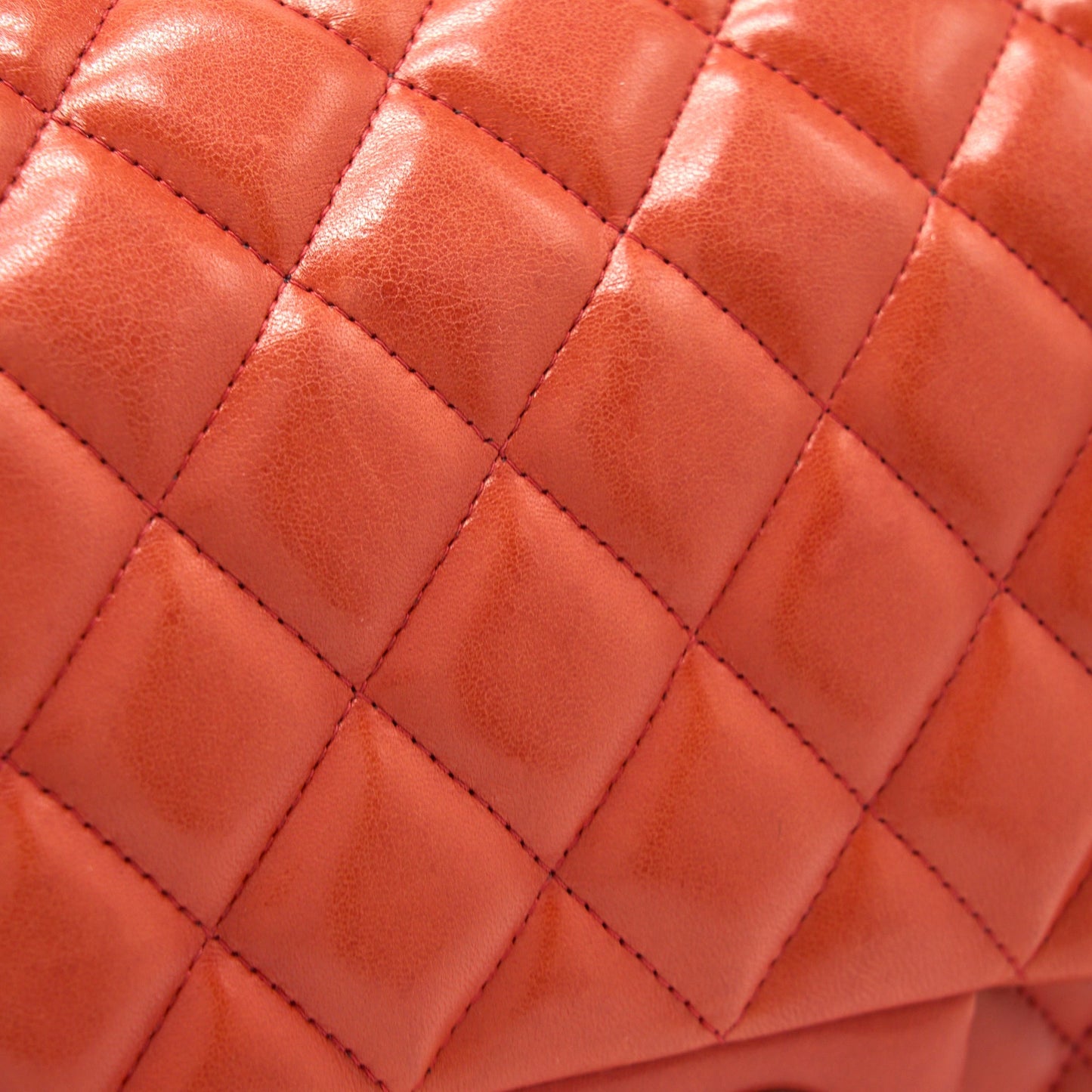 Chanel Jumbo Classic Double Flap Bag Lambskin Coral