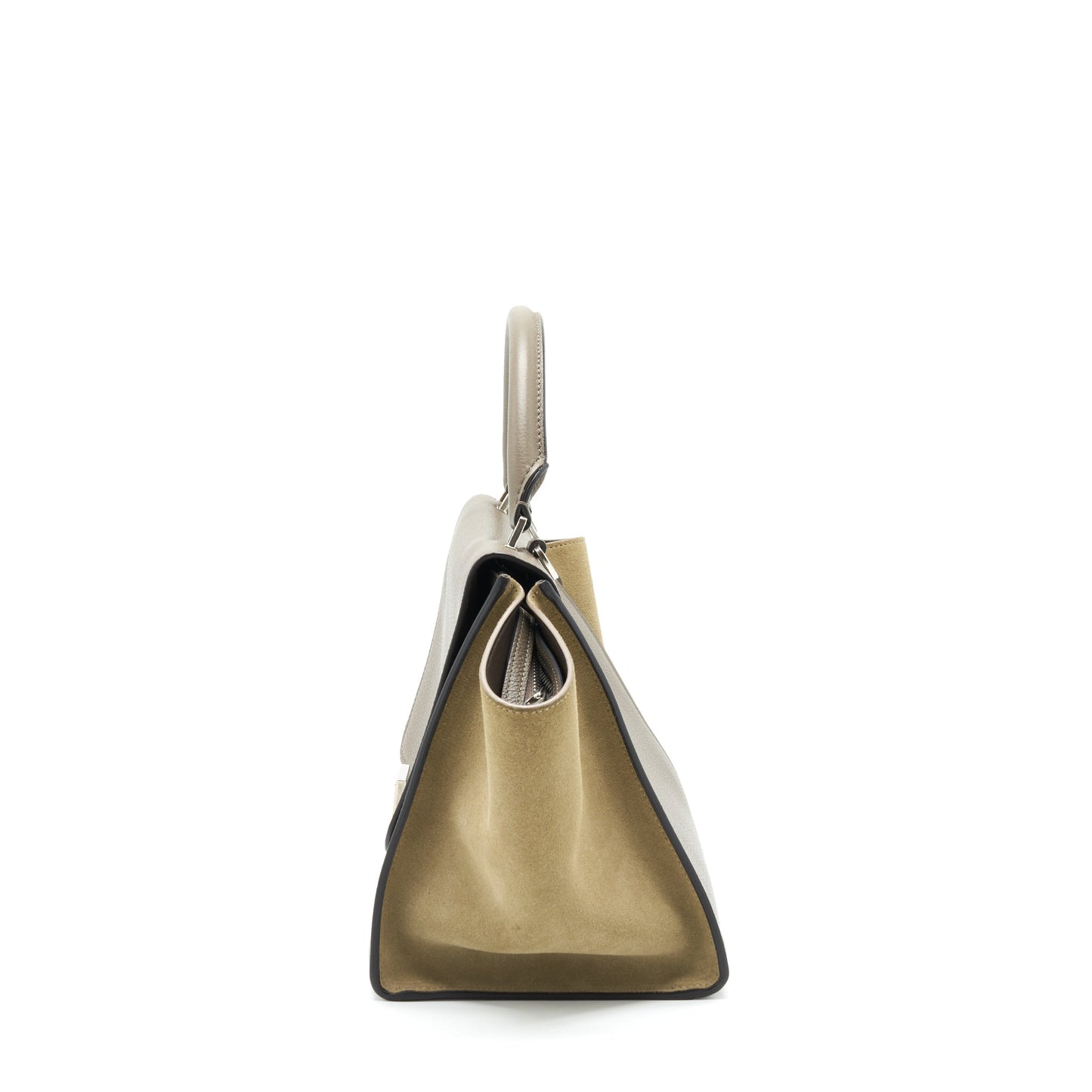 Celine Trapeze Purse Calfskin Grey