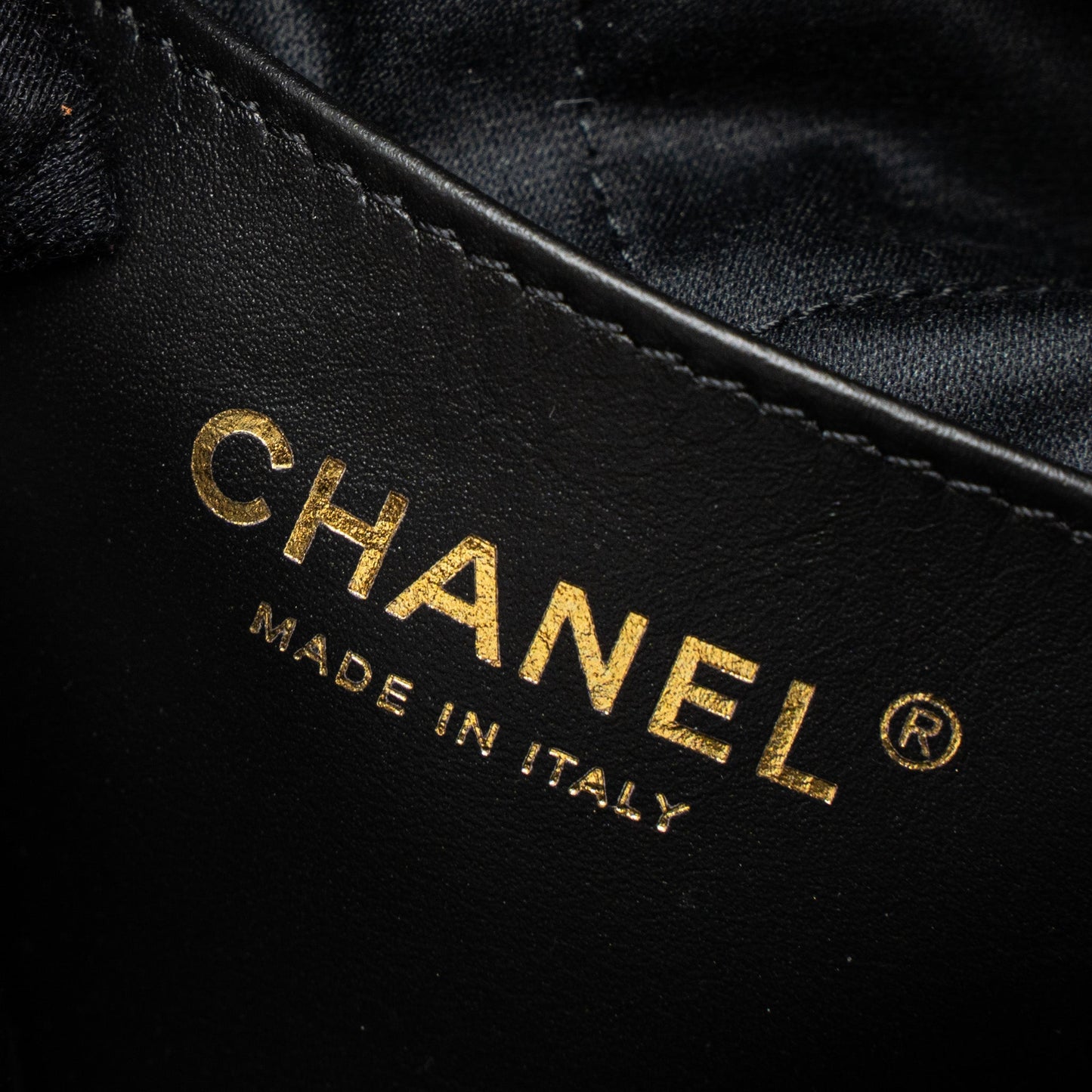 Chanel 23S Mini 22 Bag with Pearl Shiny Calfskin Black Brushed  (Microchip)