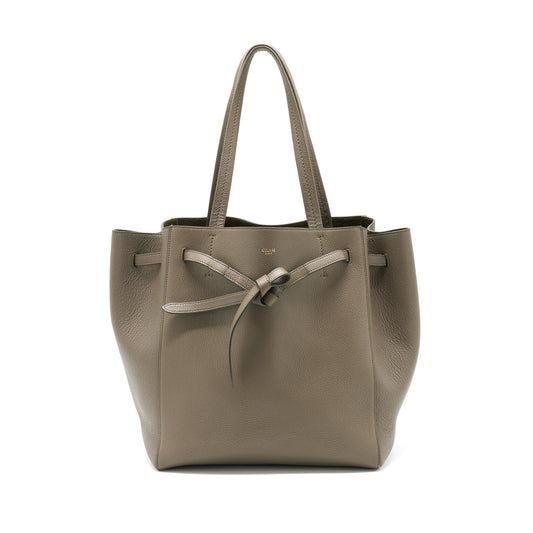 Celine Small Cabas Phantom Soft Grained Calfskin Grey