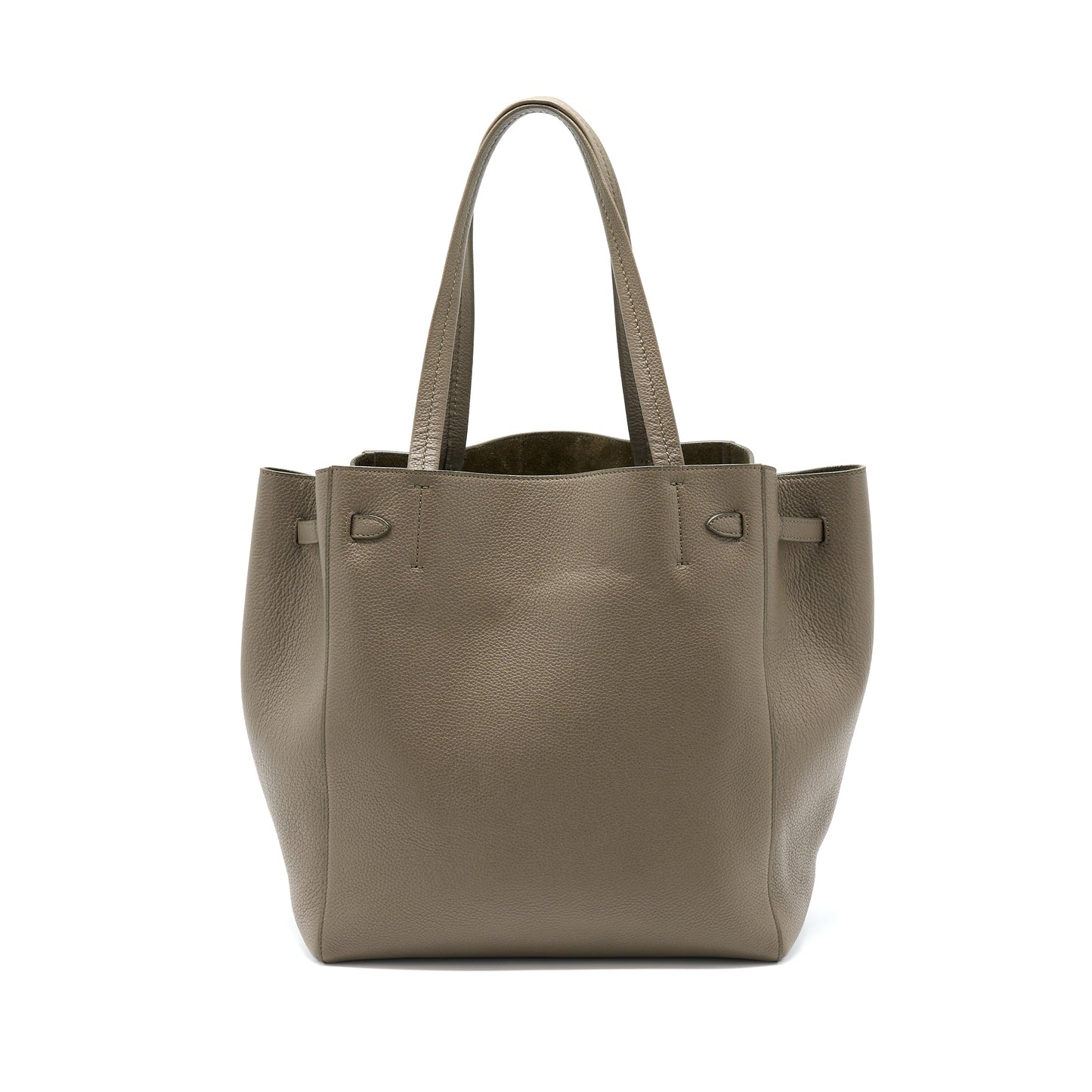 Celine Small Cabas Phantom Soft Grained Calfskin Grey
