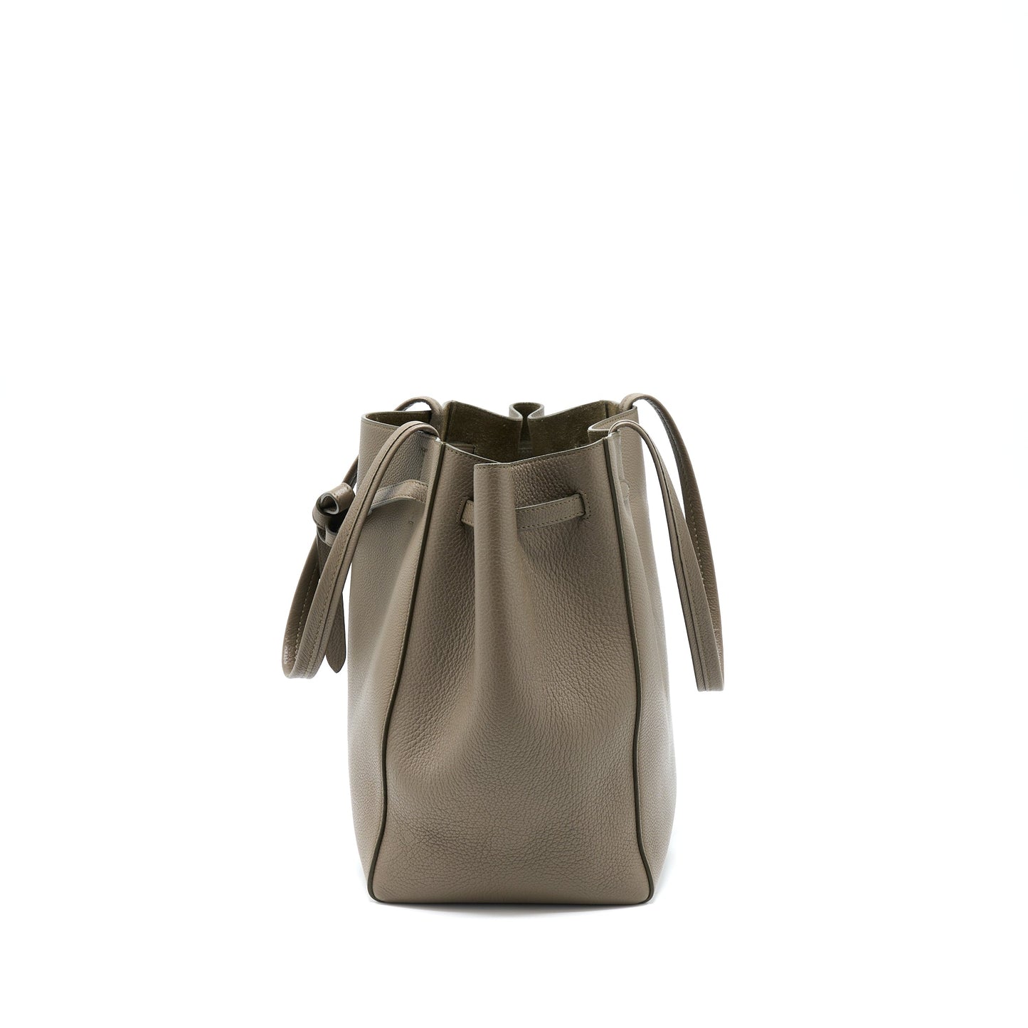 Celine Small Cabas Phantom Soft Grained Calfskin Grey